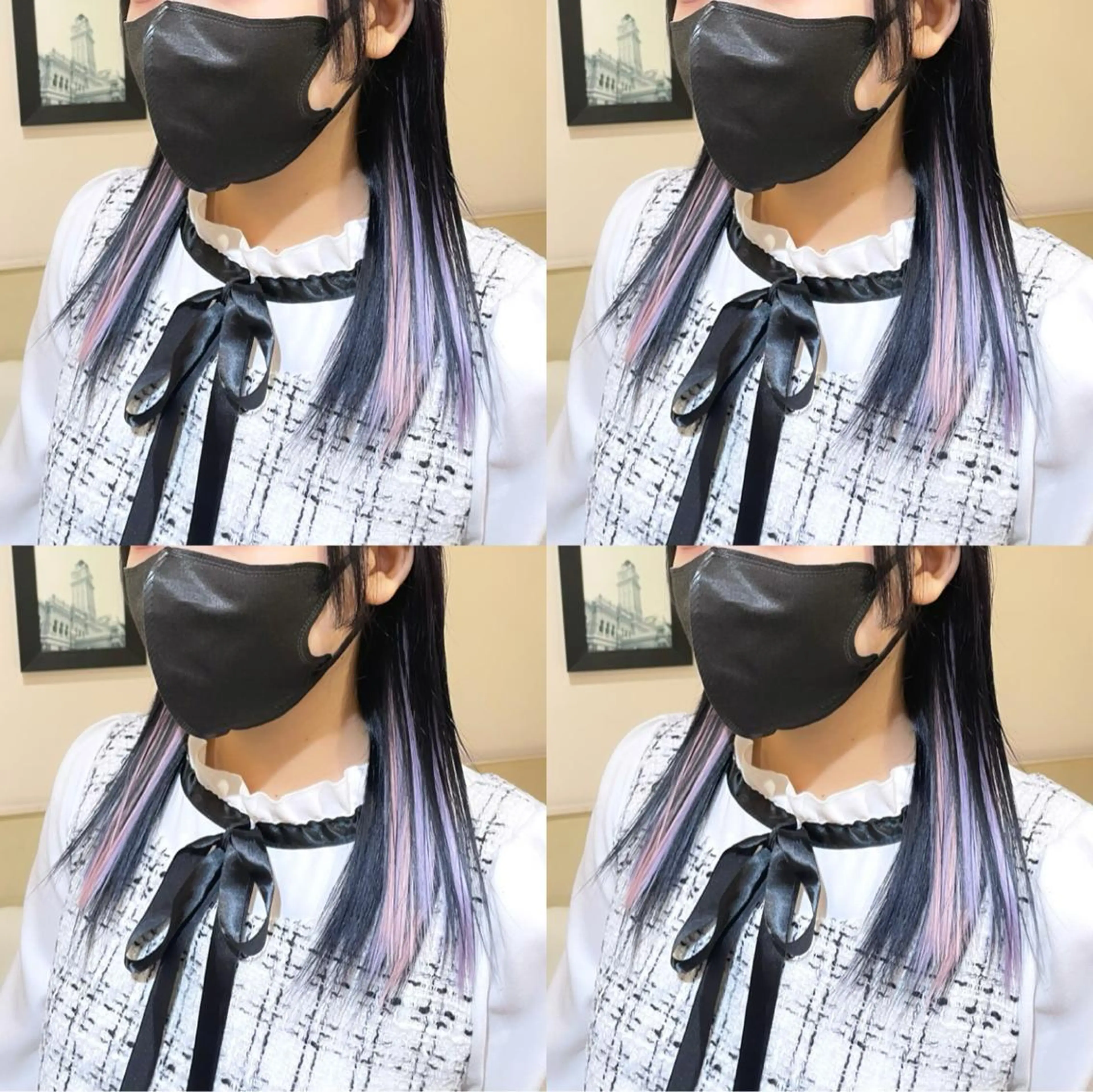 【100%バージン毛】シールエクステ (52cm) 1枚​〜​の写真