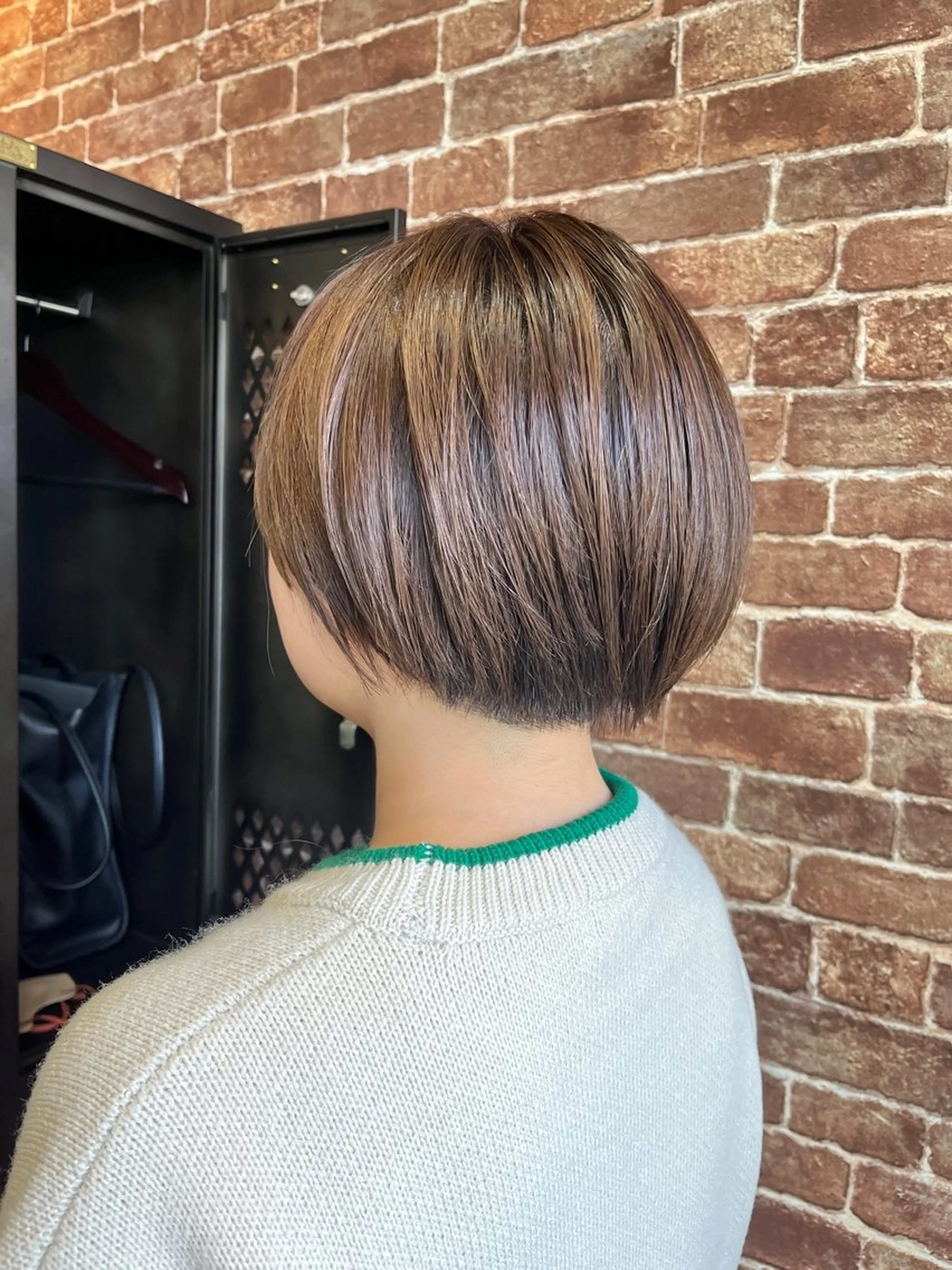 ショート カラー メンズ 久木原 ゆりのヘアスタイル