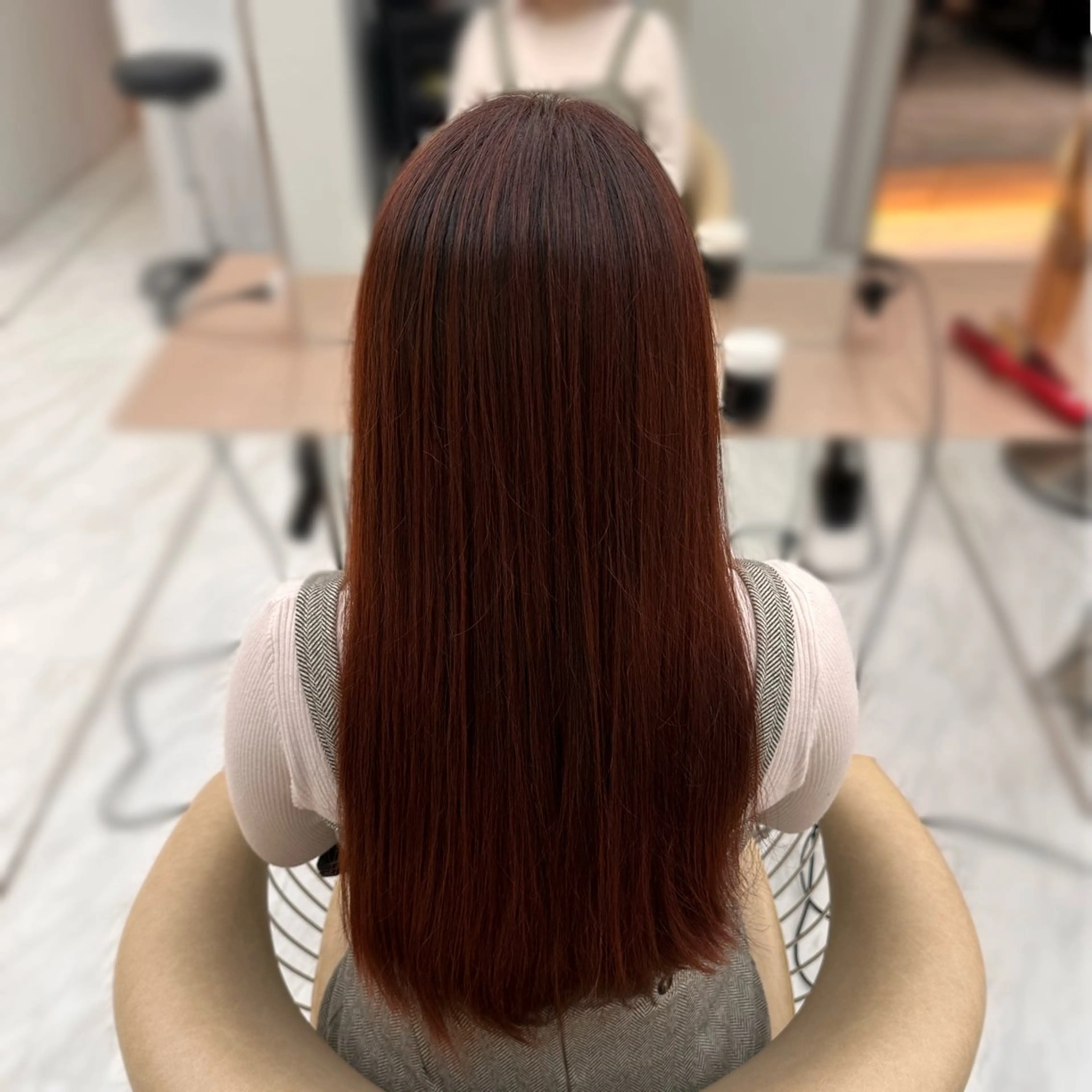 ロング カラー ブリーチ ブリーチなしカラー ボブ/透明感 カラー ໒꒱⋆꙳‬ゆいなのヘアスタイル