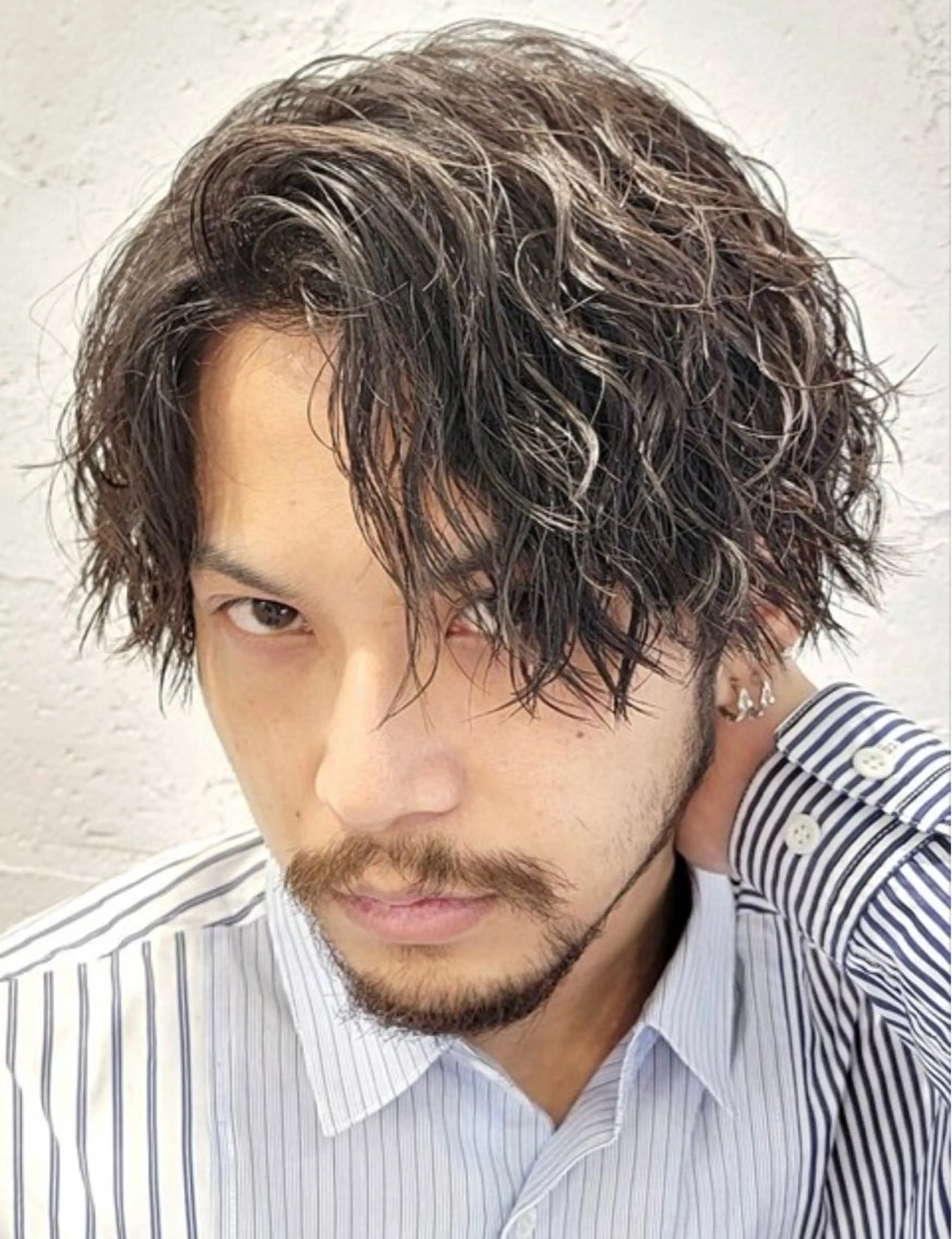 パーマ メンズ メンズパーマ ツイストスパイラルパーマ スパイラルパーマ カット パーマ fifth栄|波巻き 職人🌀ゆうとのヘアスタイル