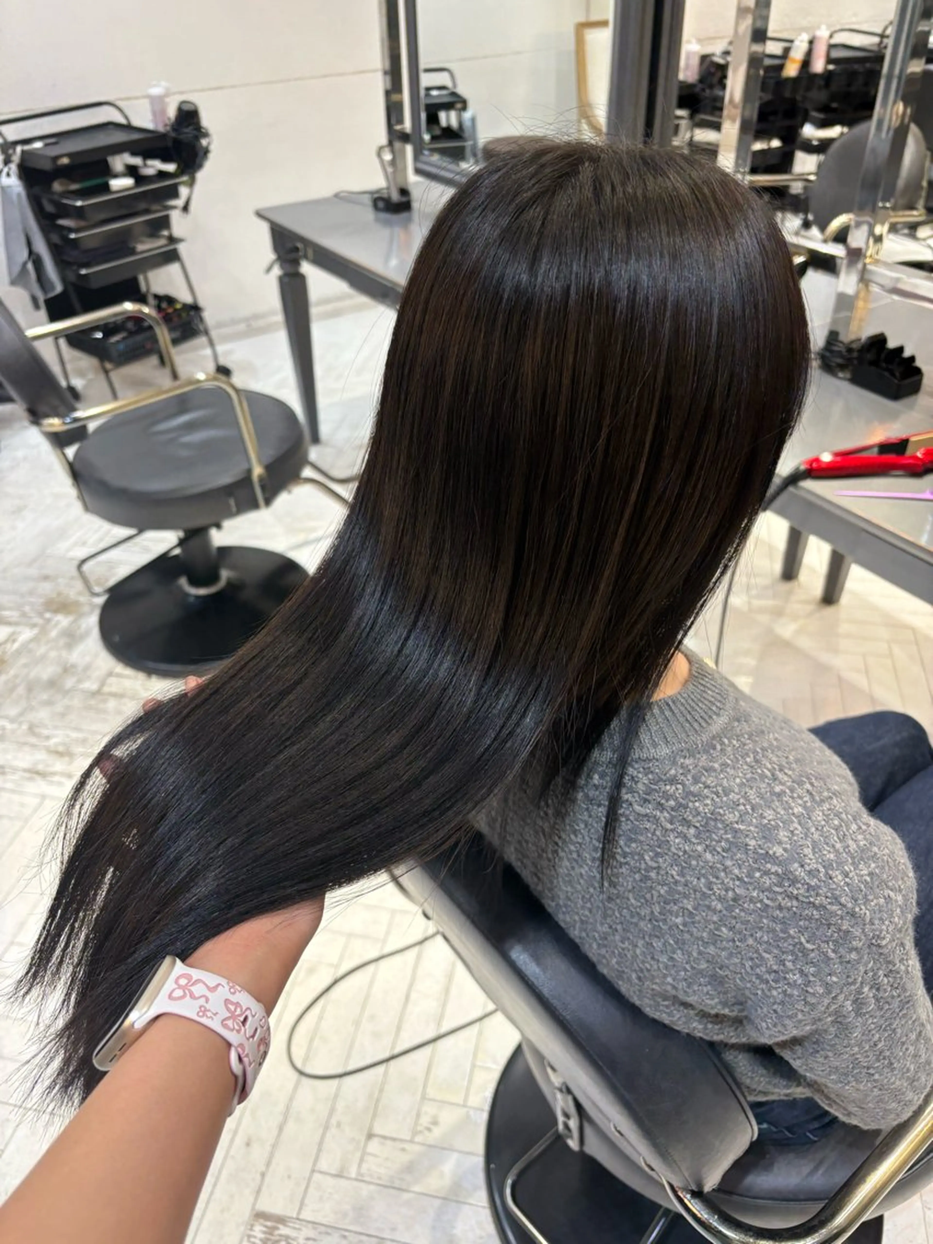 ロング カラー ブラウンカラー ヘアカラー 💛しおん💛 モデル募集のヘアスタイル