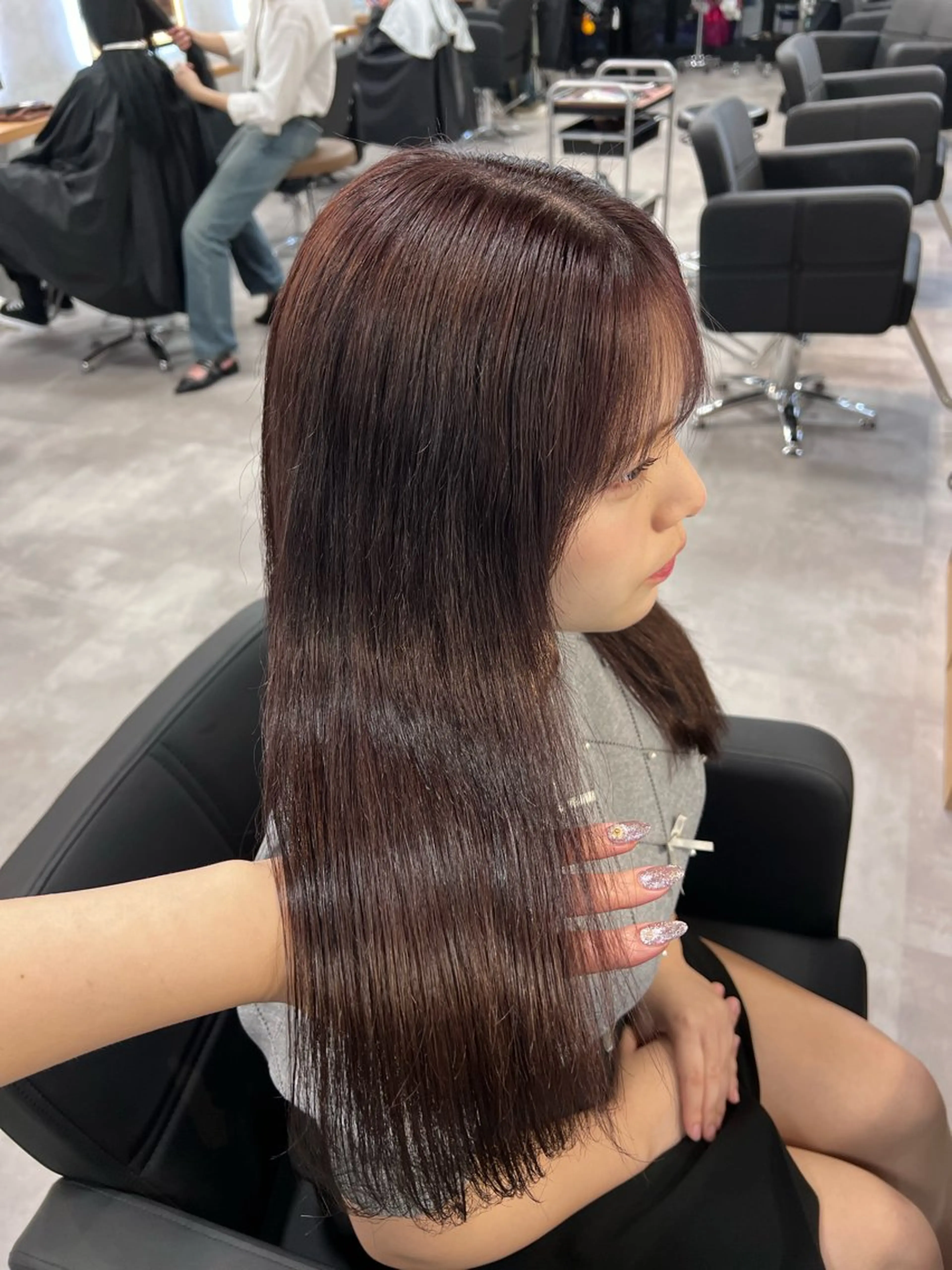 ロング カラー 💖札幌カラー 指名No.1💖玲奈のヘアスタイル