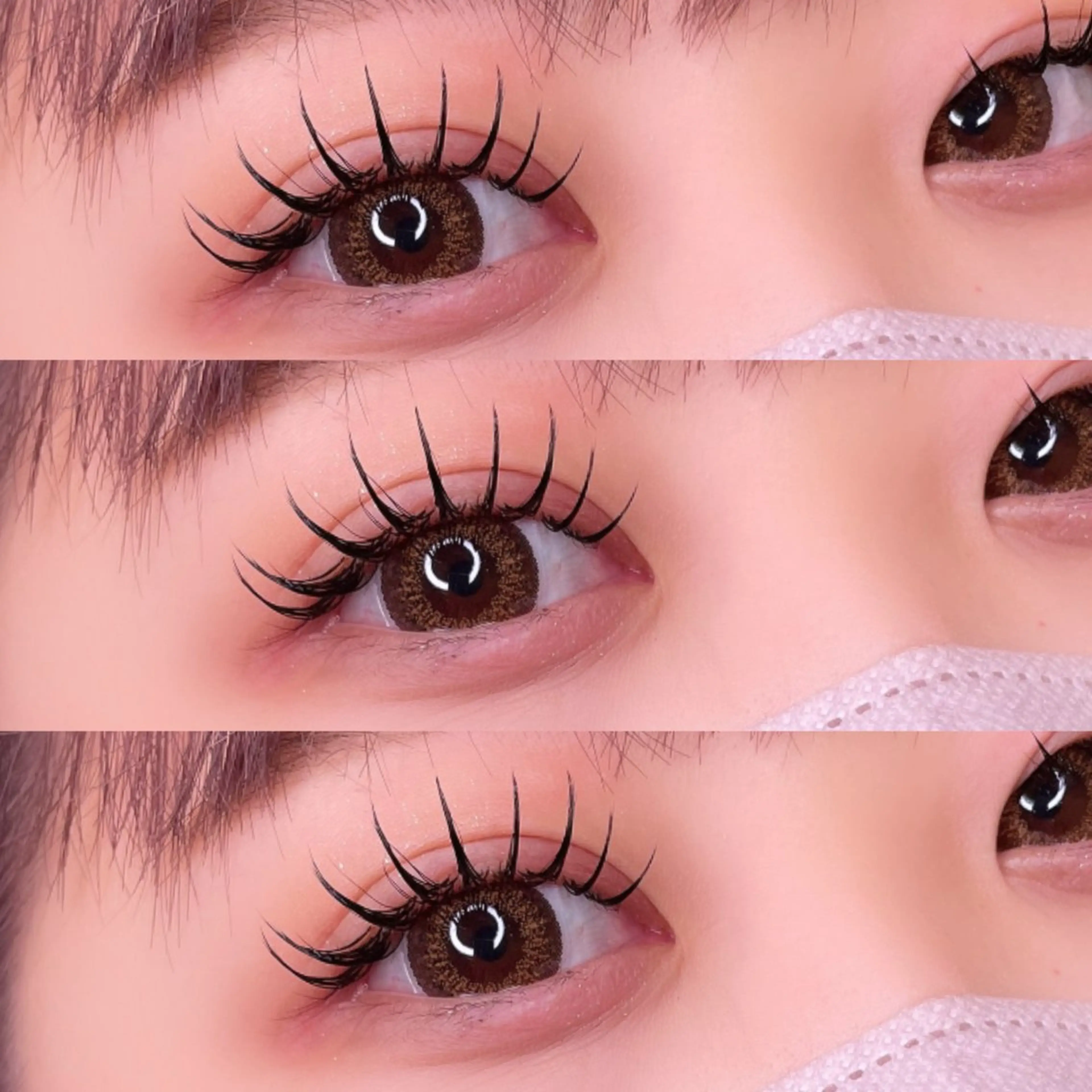 マツエク・マツパ LAUREL川崎店 ERIKO🐰束感♡のマツエク・マツパデザイン