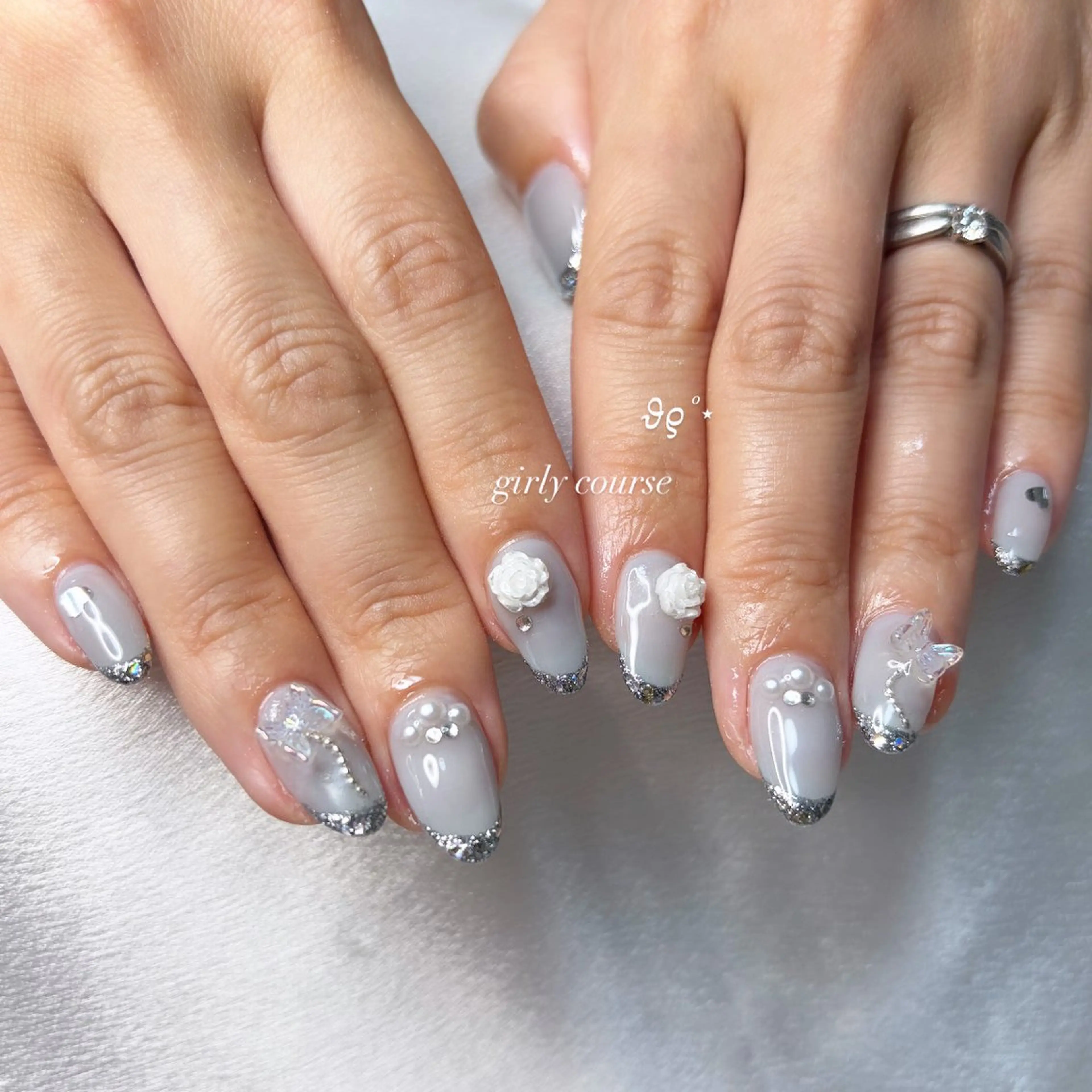 ミディアム ハンドネイル soin.nail aiのネイルデザイン
