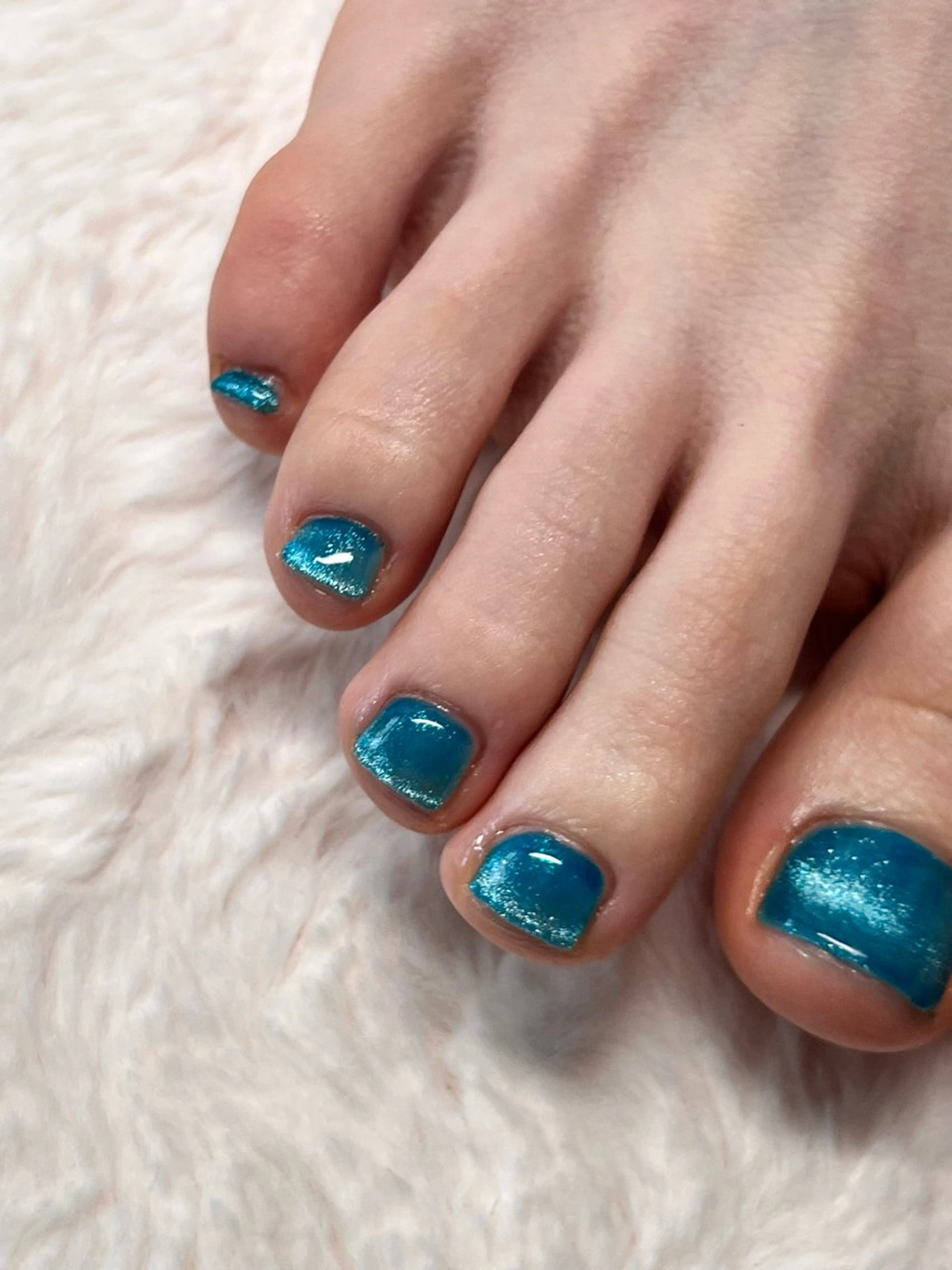 フットマグネットネイルの写真