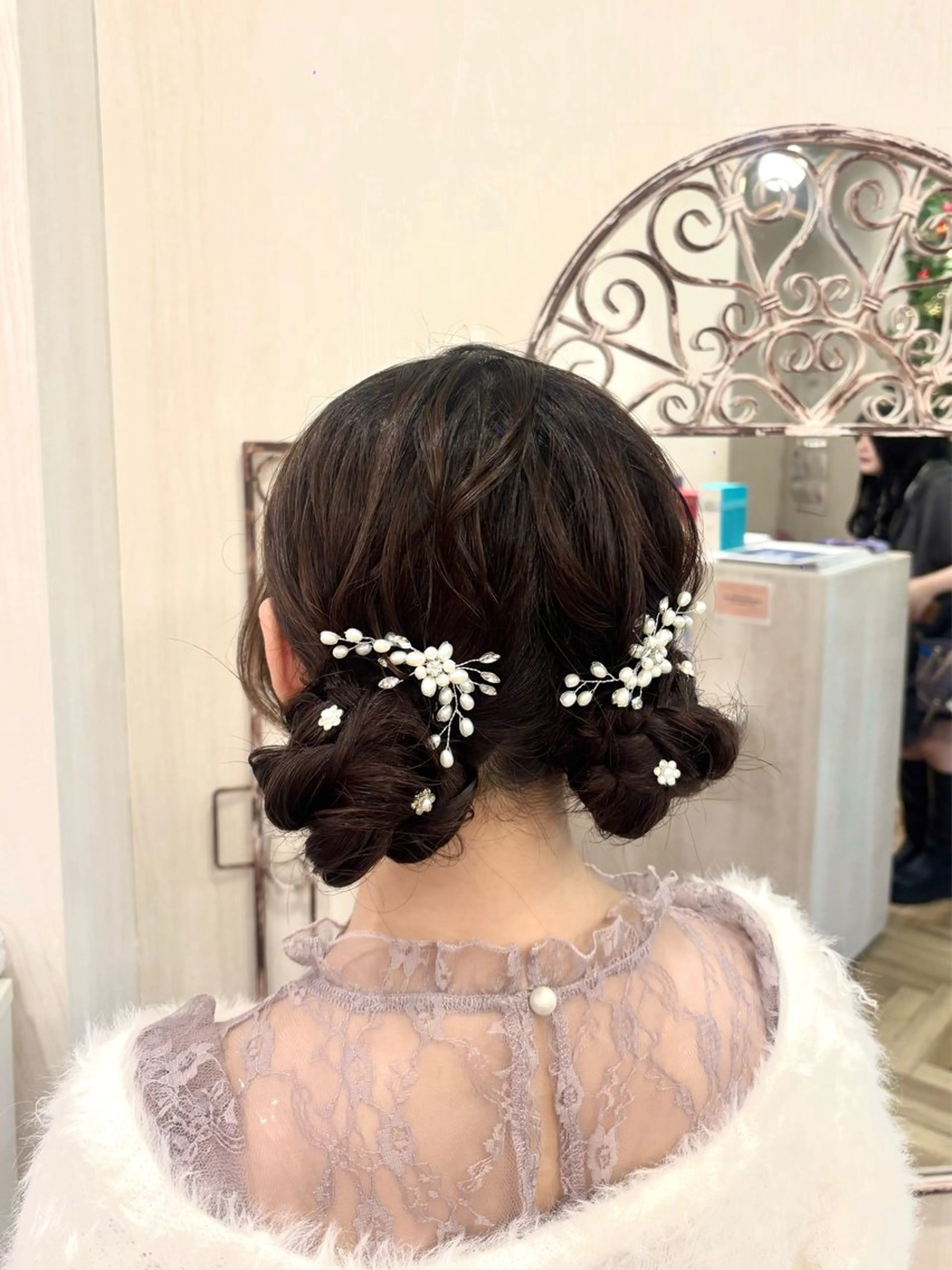 ヘアアレンジ ヘアセット 髪質改善縮毛50% OFF/吉田 響歌♡のヘアスタイル