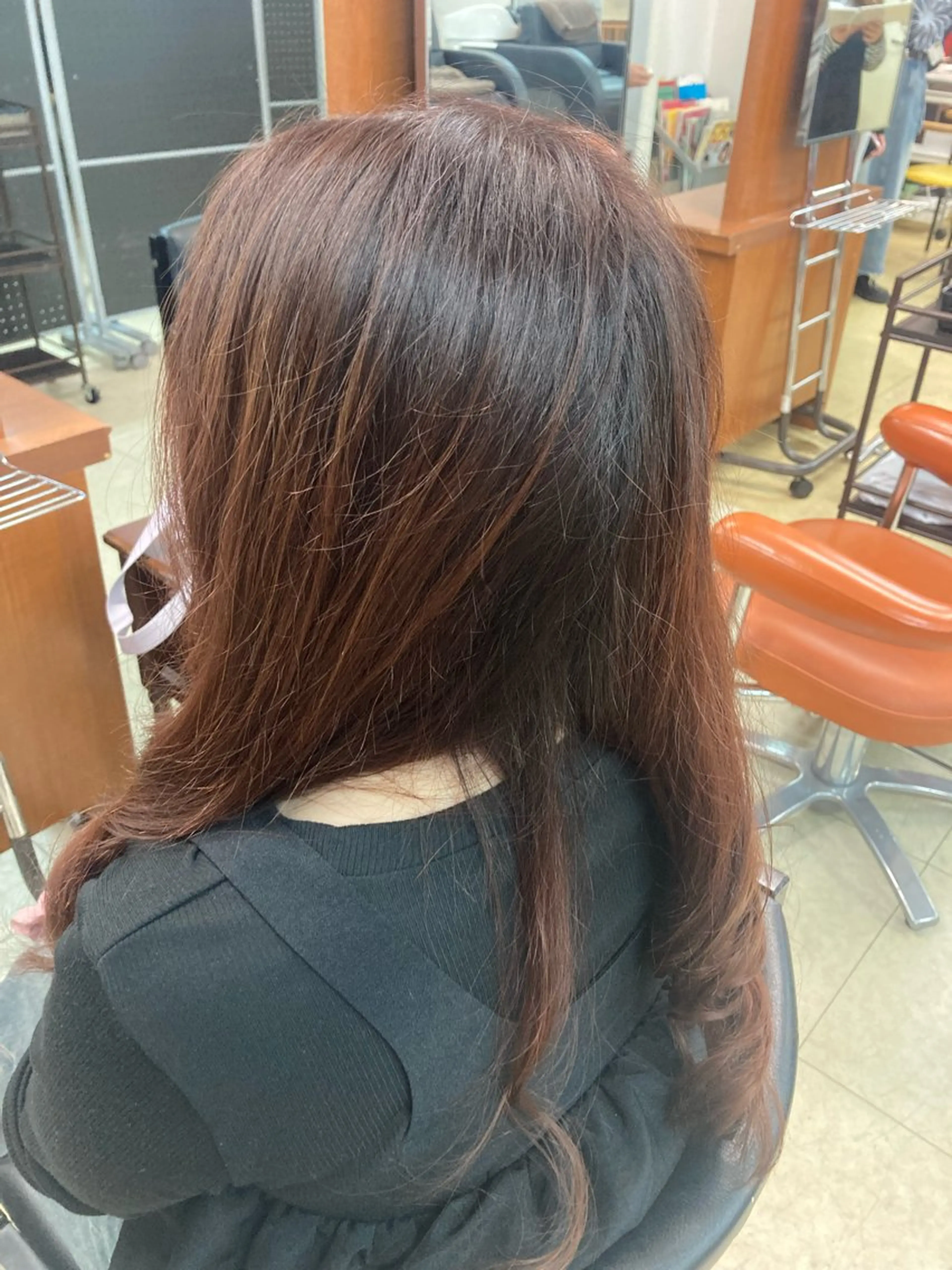 ロング カラー ヘアアレンジ 🤍たんない みく🖤のヘアスタイル