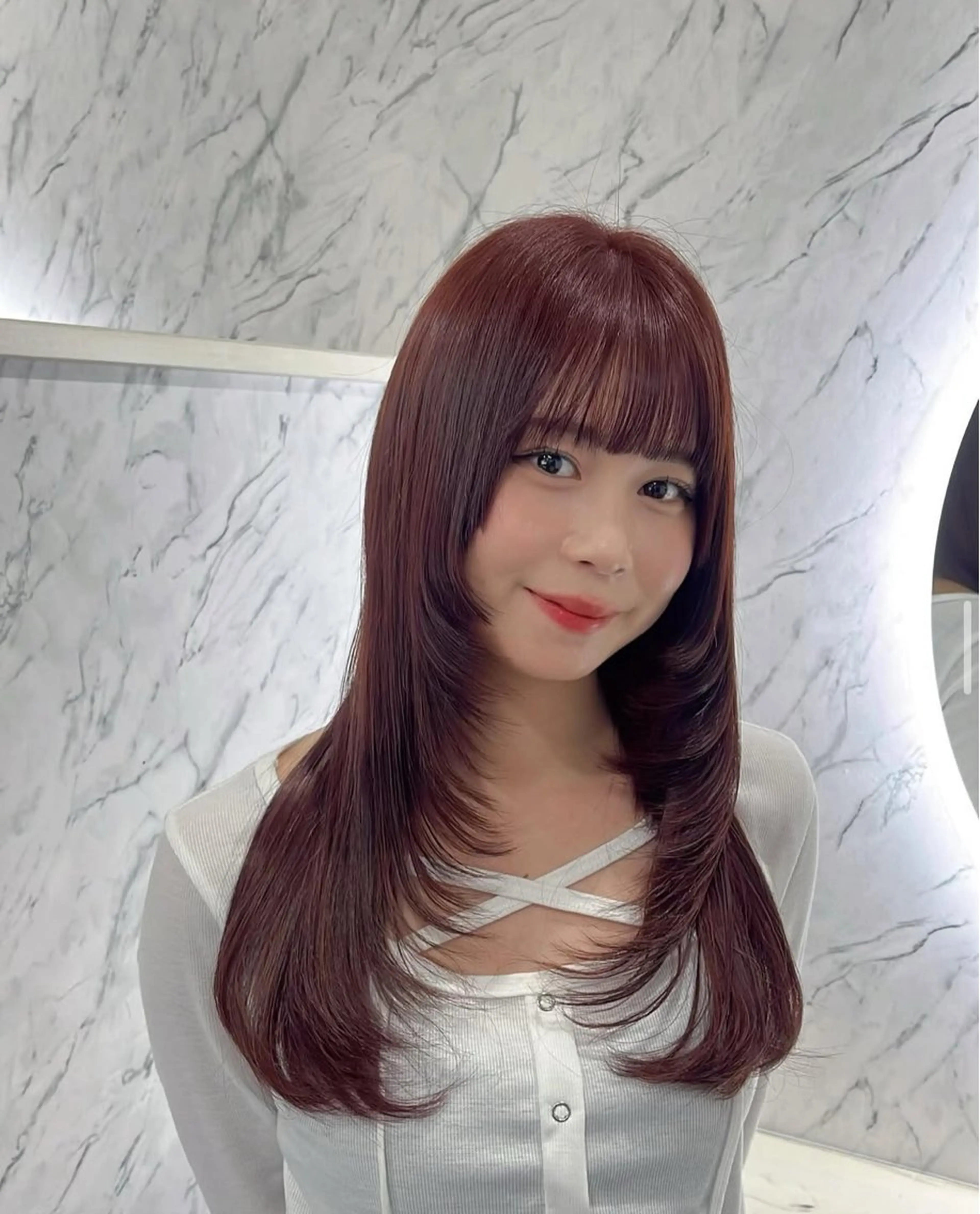 【セットでお得!】トリートメント付きワンカラー+シールエクステ90枚27100円の写真