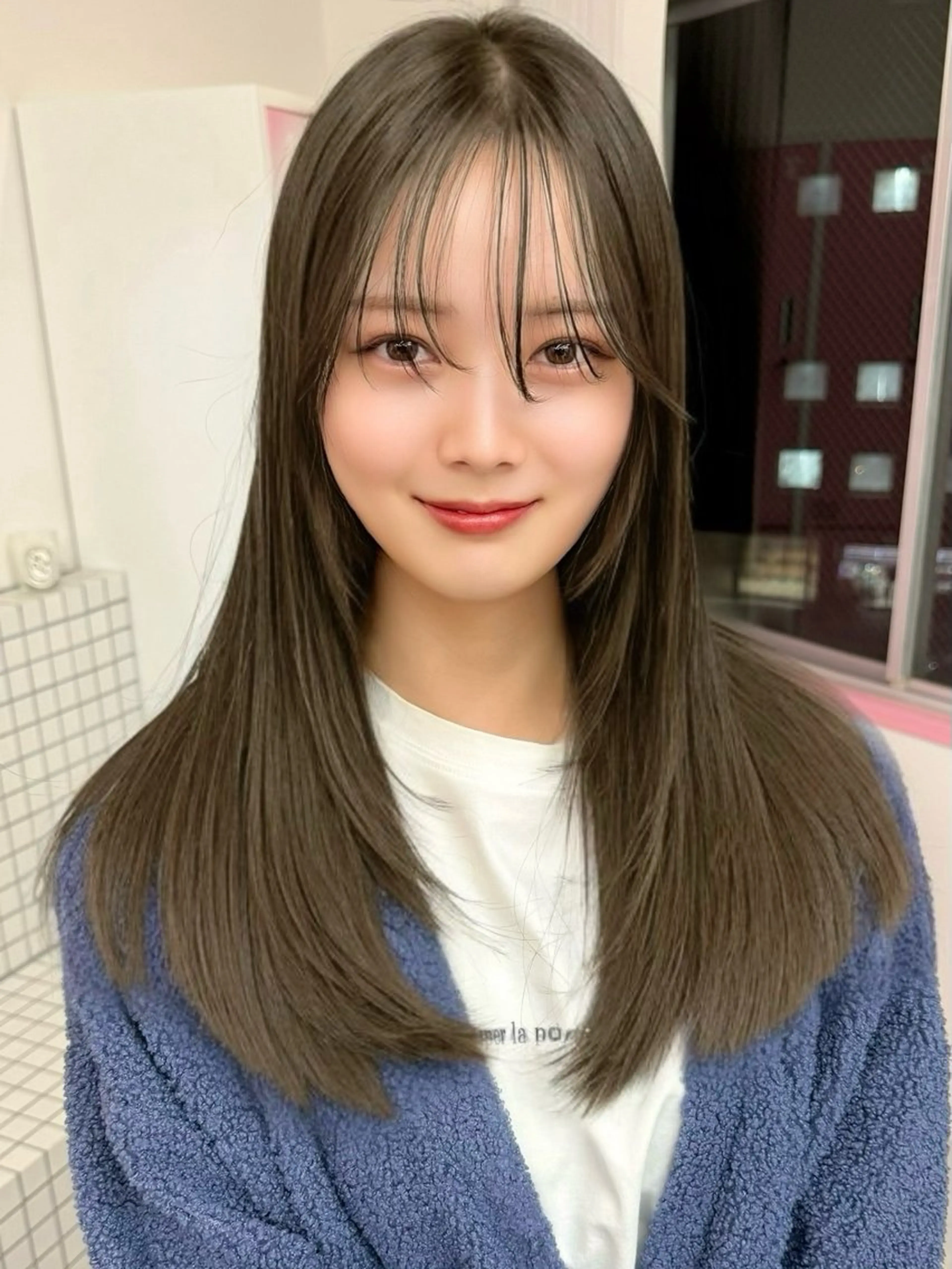 カラー 安井 美咲希のヘアスタイル