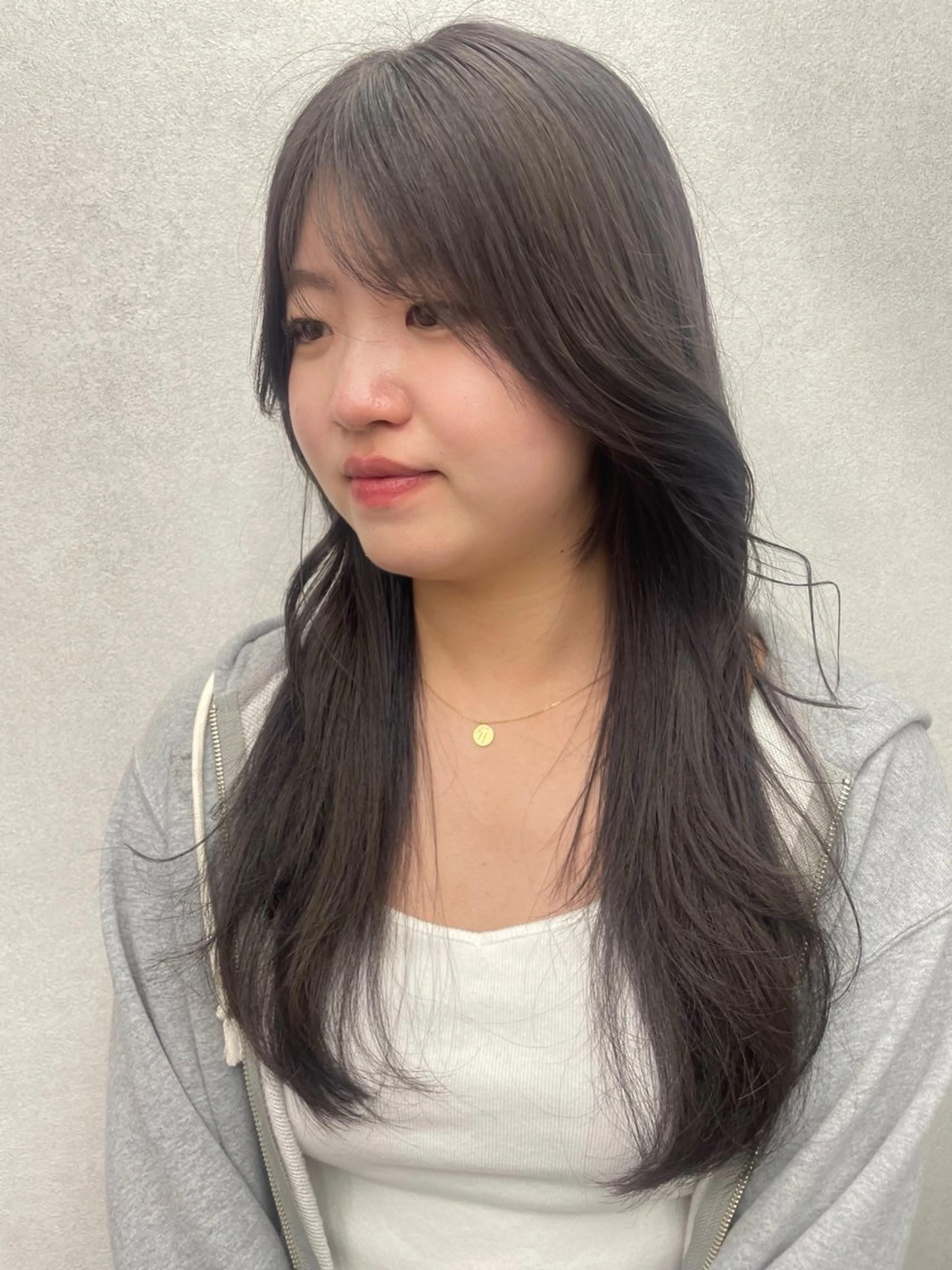 カラー ヘアカラー トリートメント うる艶カラー/ハイト ーン🎀hina🎀のヘアスタイル