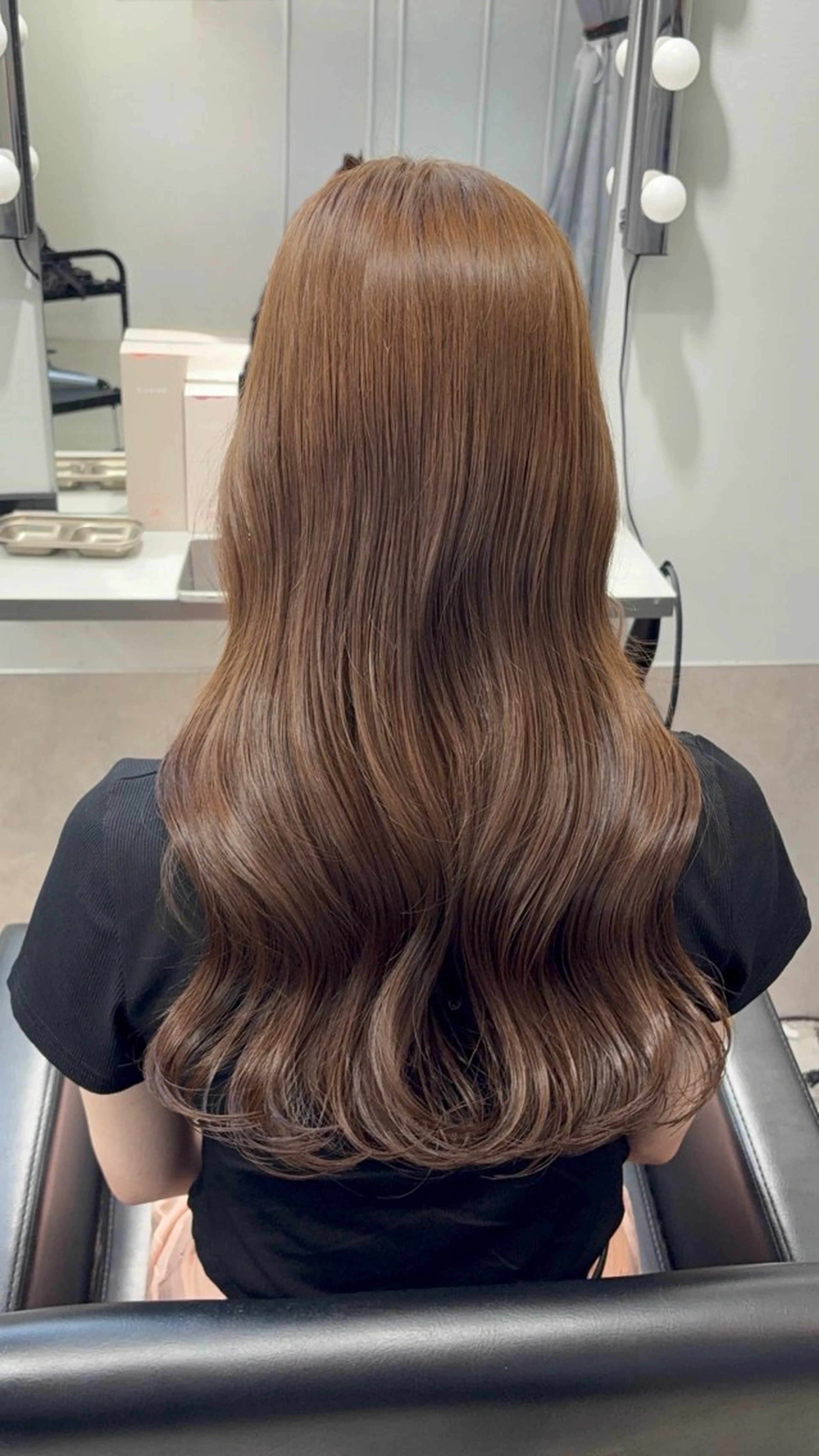 ロング カラー ブリーチ ブリーチなしカラー 髪質改善/レイヤー カット福澤　和嗣のヘアスタイル