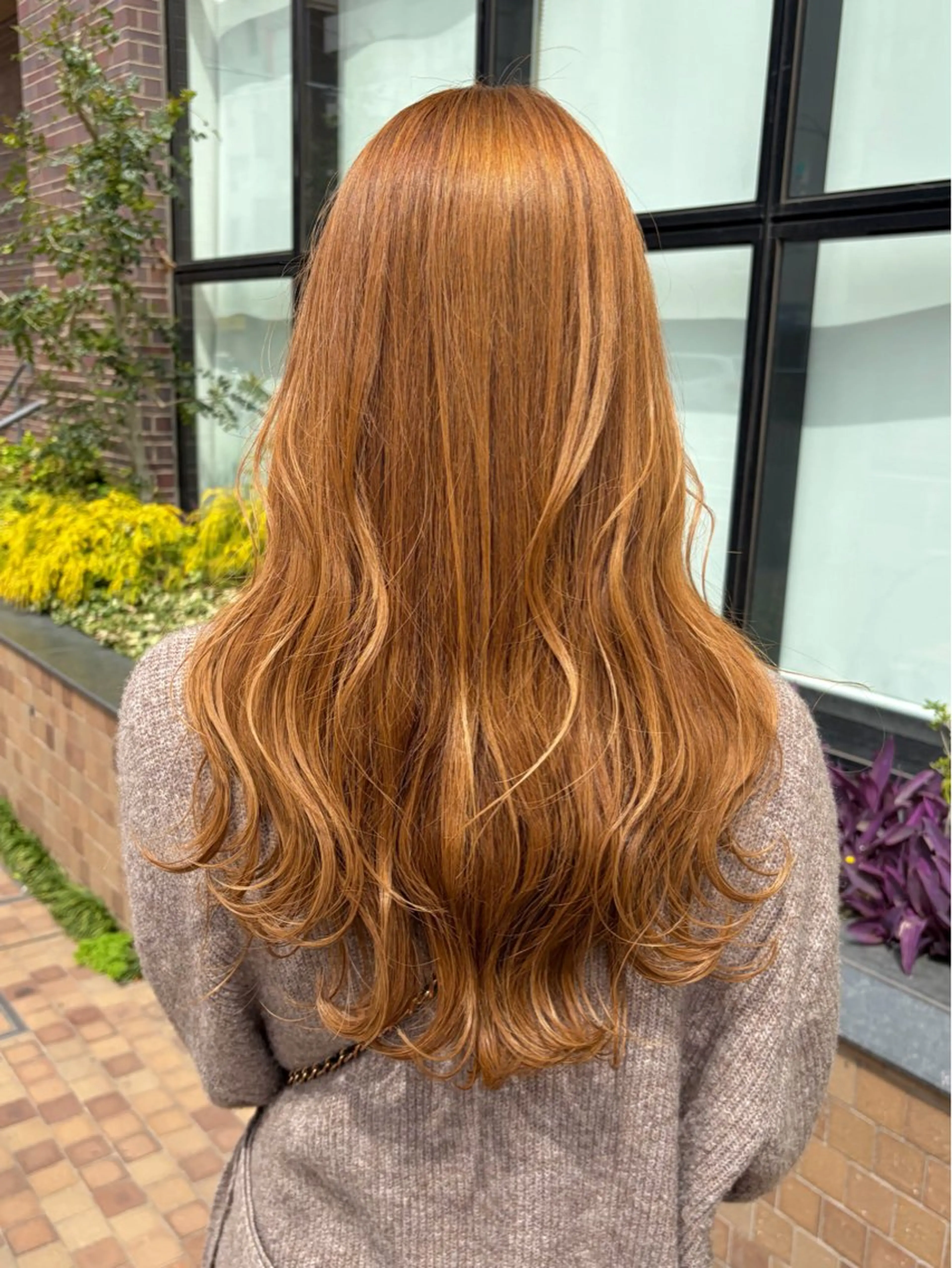 ロング カラー 透明感カラー ヘアカラー PULSE yokohama所属・タッセルボブ/韓国 レイヤー/髪質改善のヘアスタイル