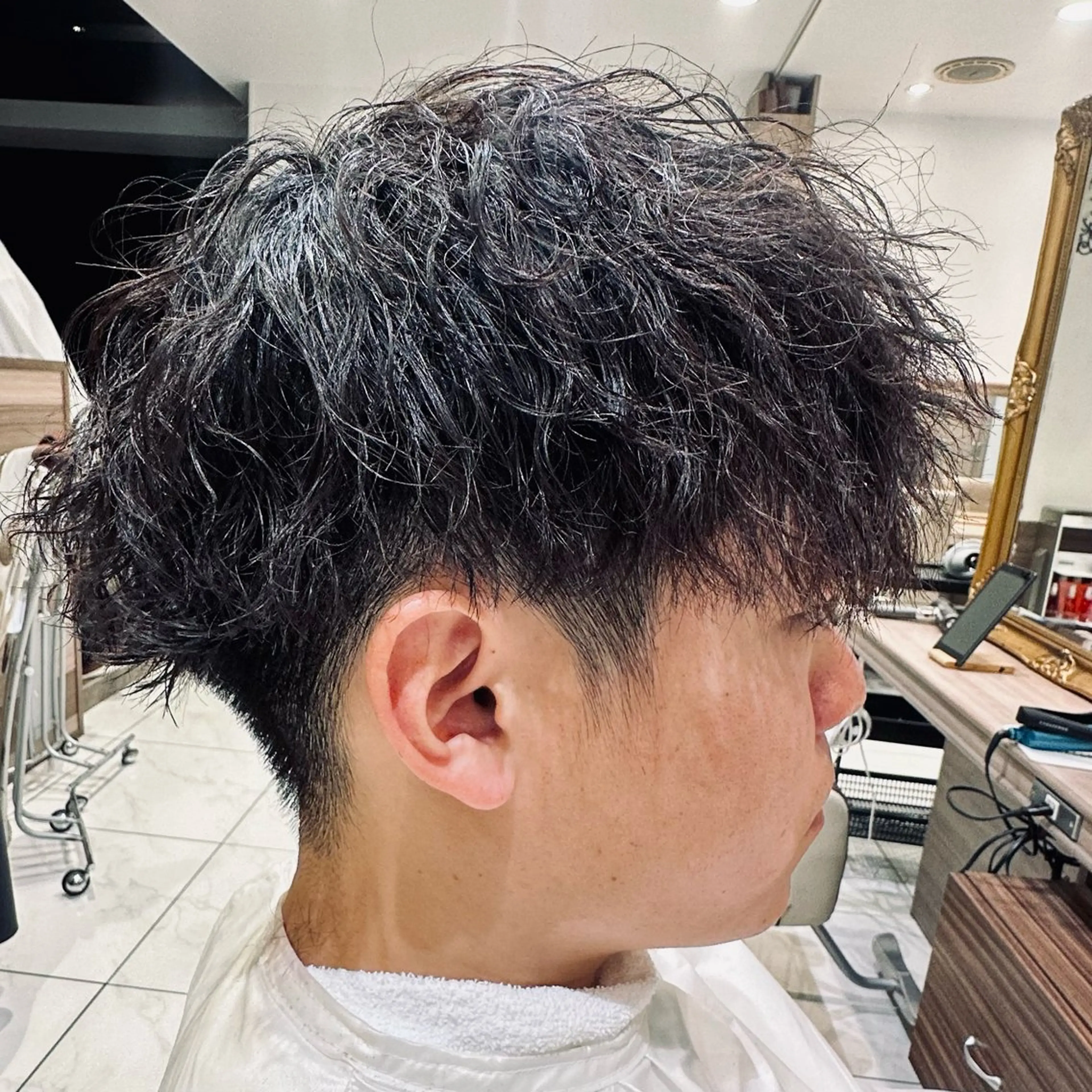 ショート パーマ メンズ メンズ特化‼️ 関口舜大のヘアスタイル