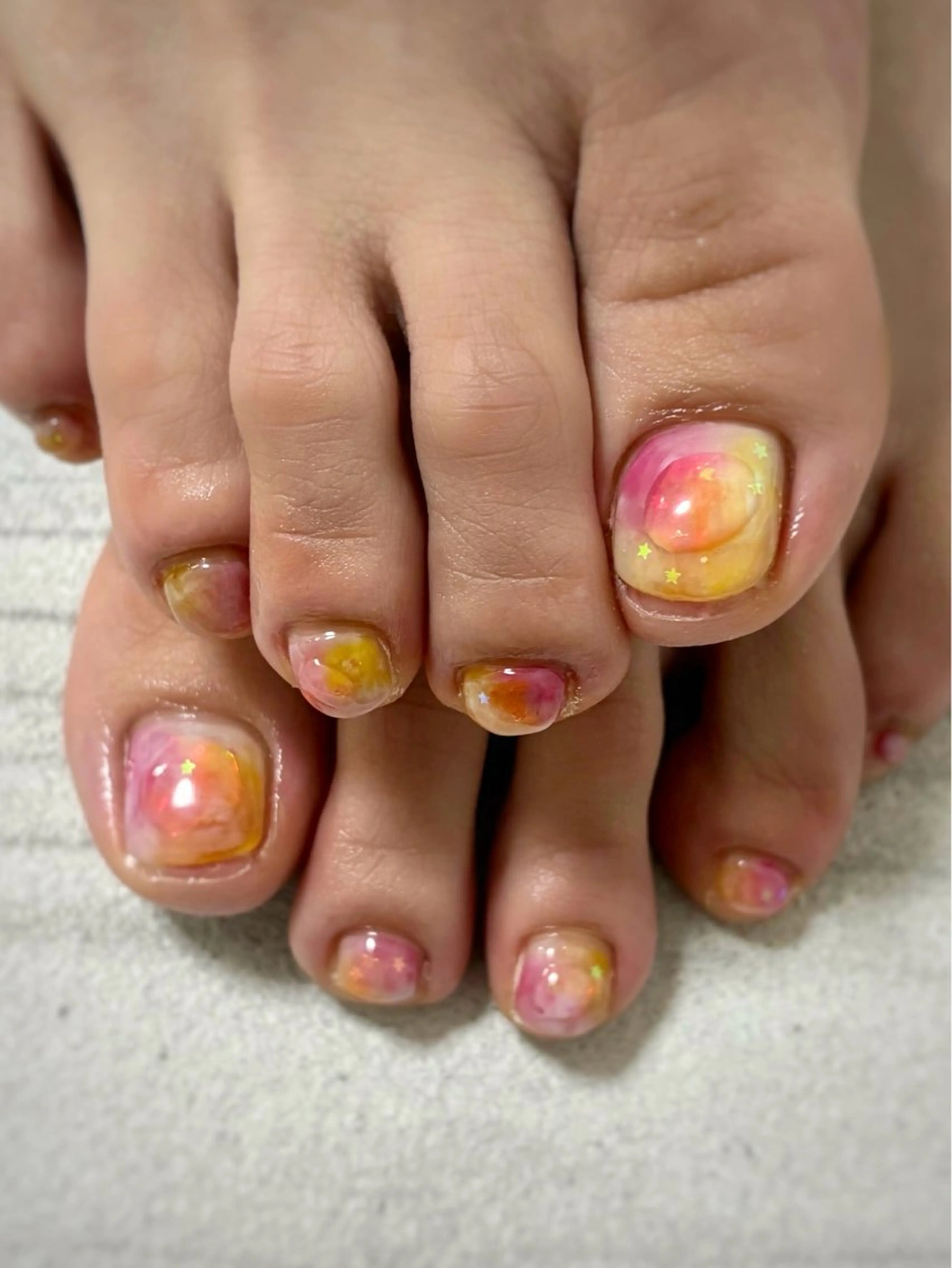 ネイル フットネイル FIORITURA Maikoのネイルデザイン