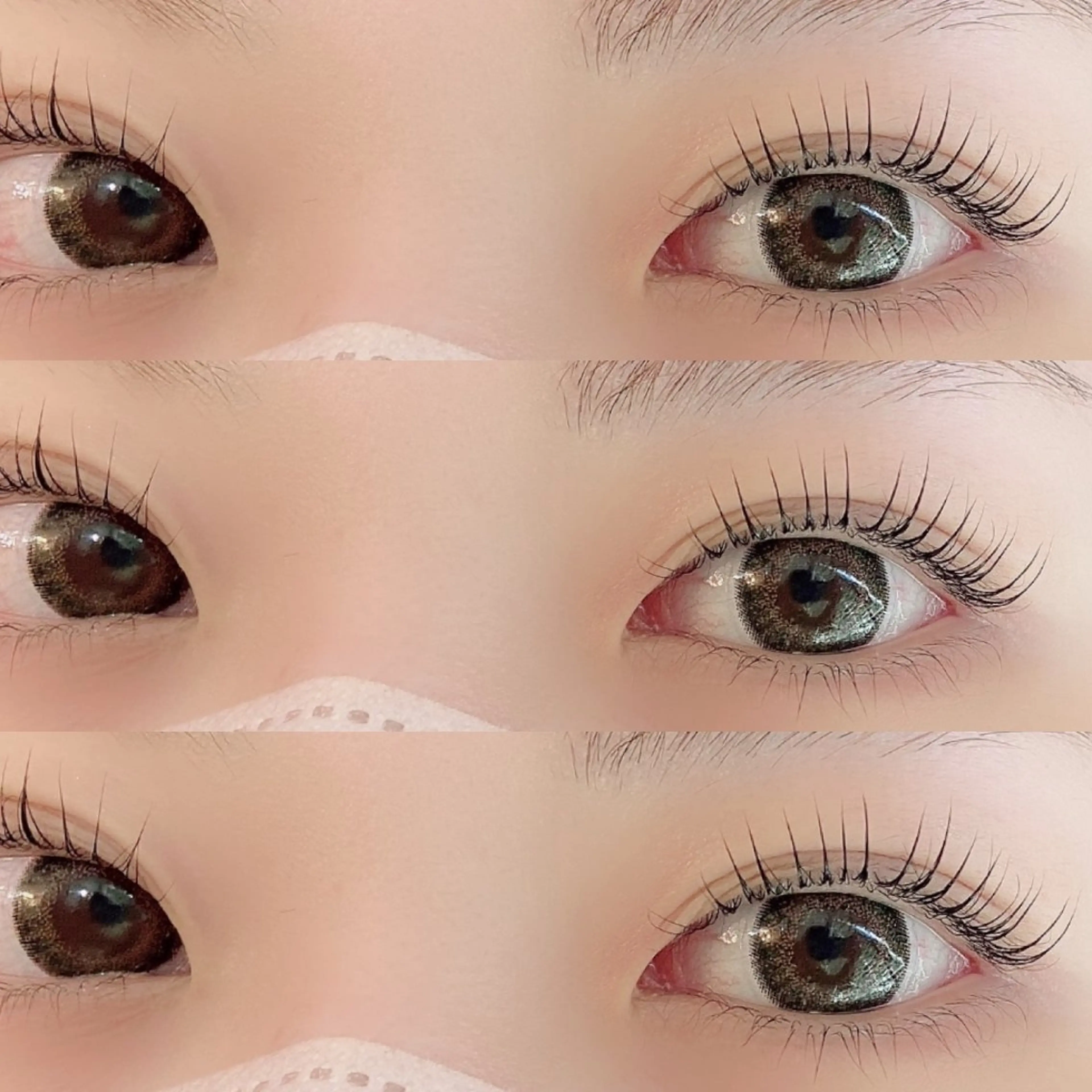 マツエク・マツパ ケラチンラッシュリフト 韓国風マツエク パリジェンヌラッシュリフト まつげパーマ 一重×まつ毛パーマ マツパ barro.1995所属・オーダーメイドまつげ &まゆげ.RIKAのマツエク・マツパデザイン