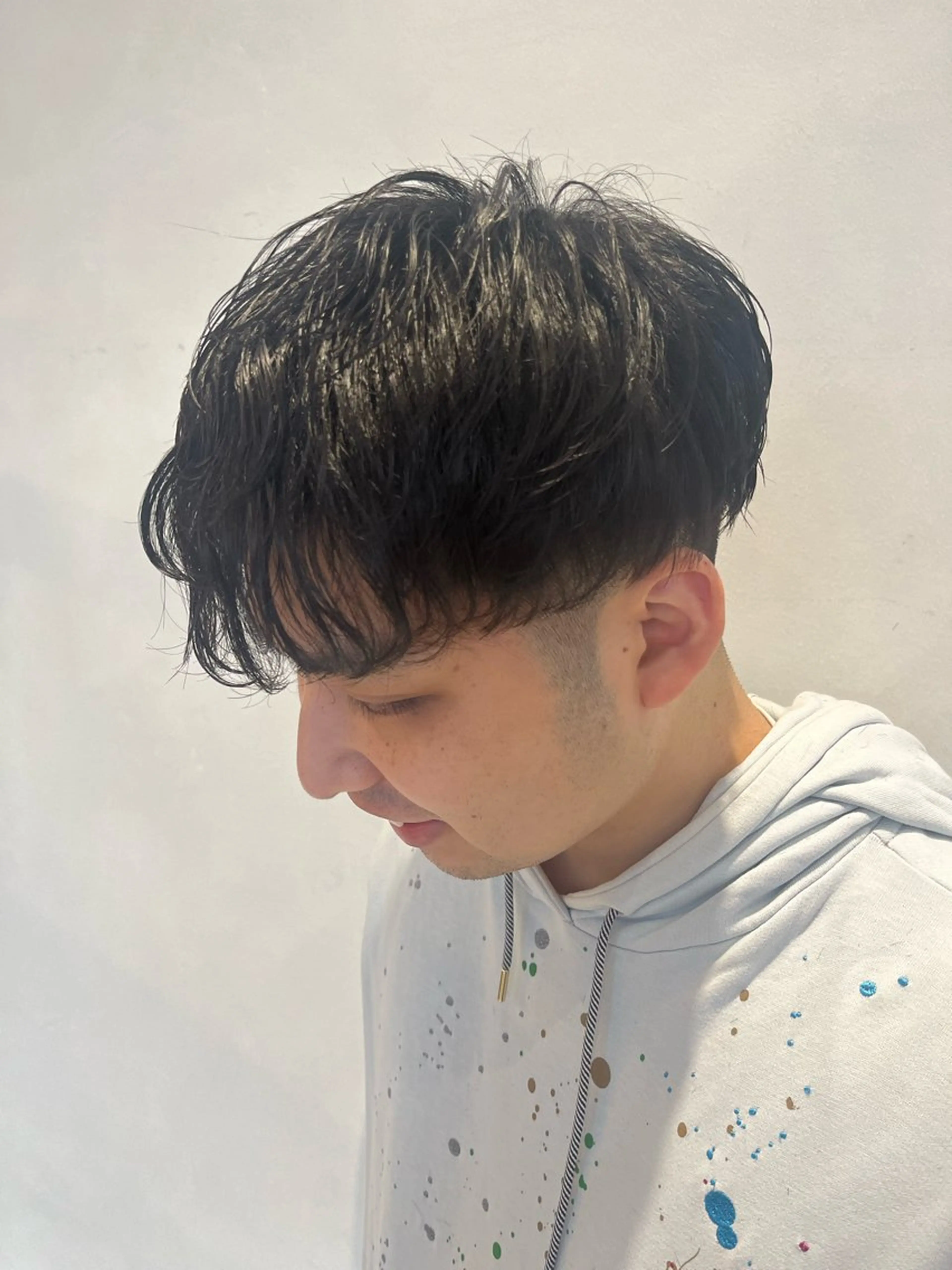 パーマ メンズ メンズパーマ ニュアンスパーマ 🟦メンズ特化🟦 たかしま　あさひのヘアスタイル