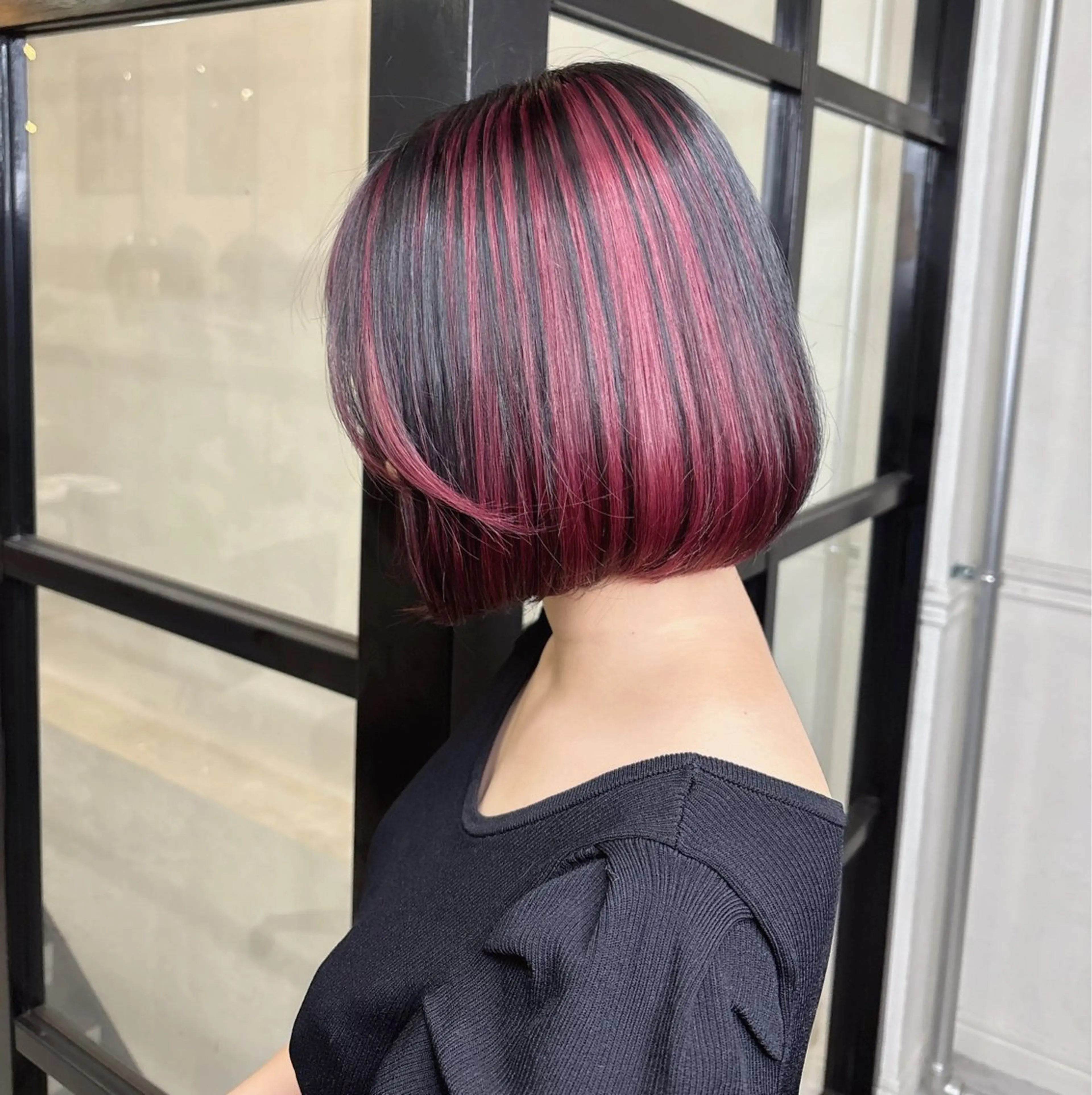 ショート カラー ヘアカラー Maison Halu YUKIのヘアスタイル
