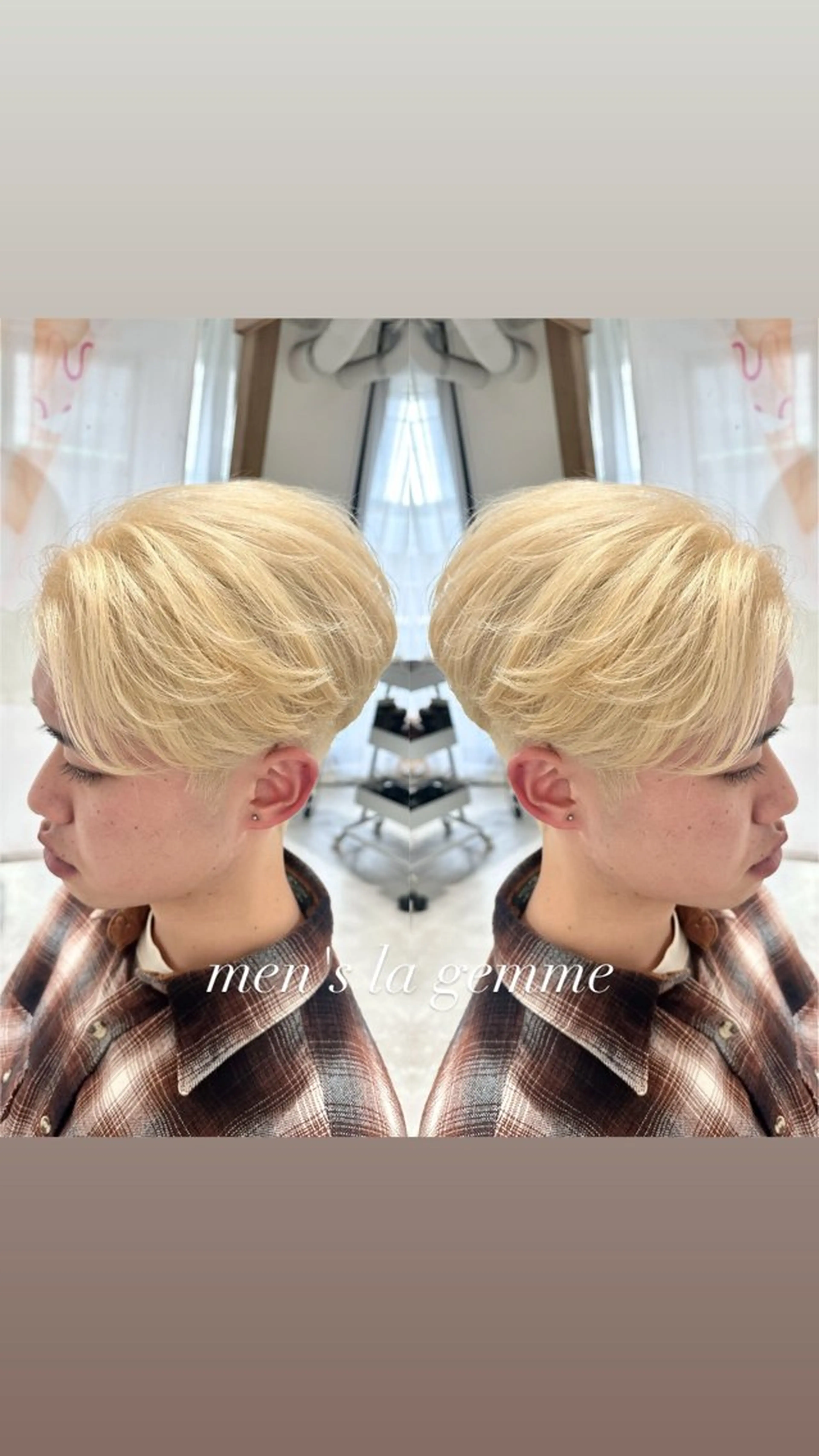 ショート カラー メンズ メンズブリーチ ブリーチ ブロンド ケアブリーチ 透明感カラー カット ヘアカラー トリートメント 💎メンズパーマ特化 🥇メンズのプロのヘアスタイル