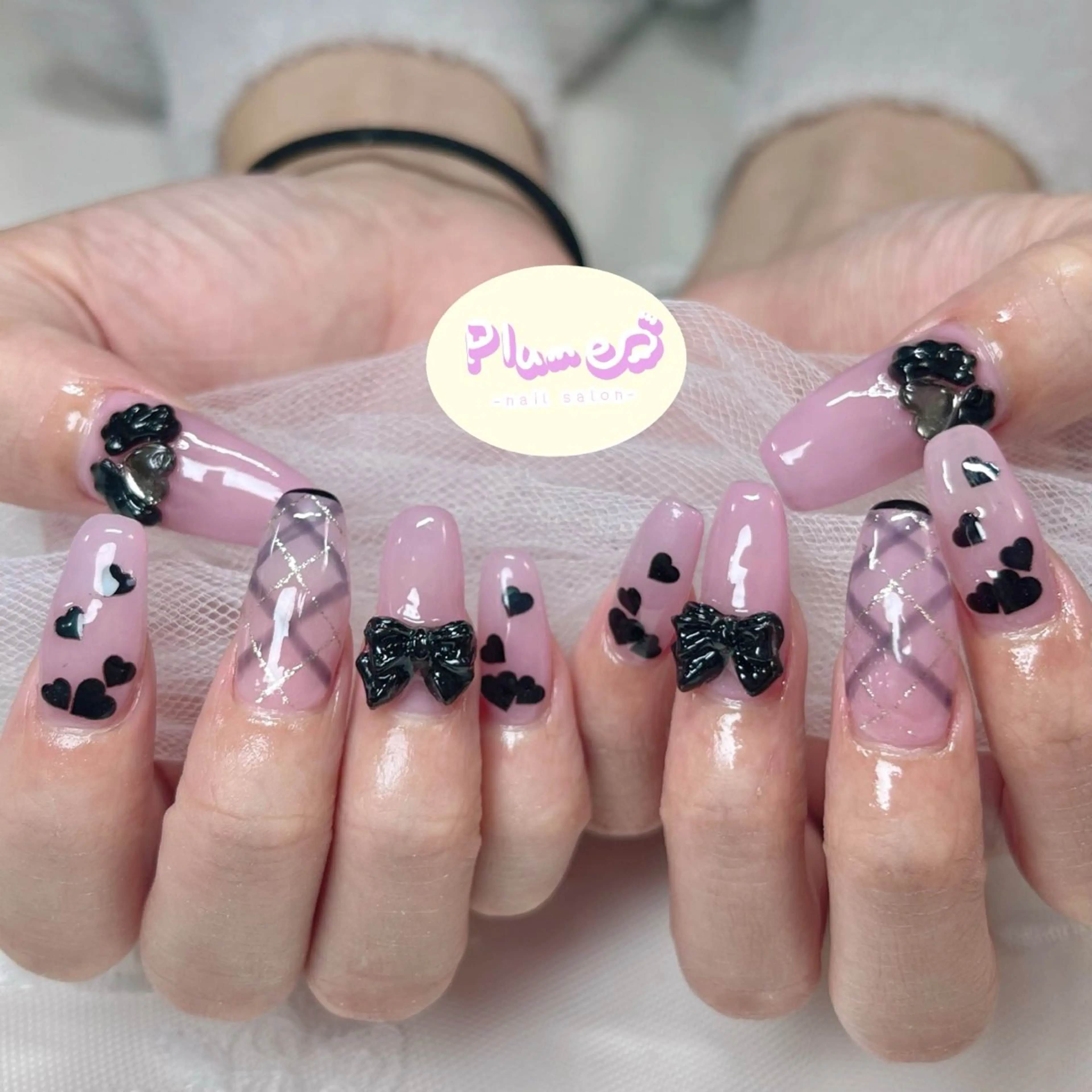 ネイル ハンドネイル plume nail ☆韓国ネイルのネイルデザイン