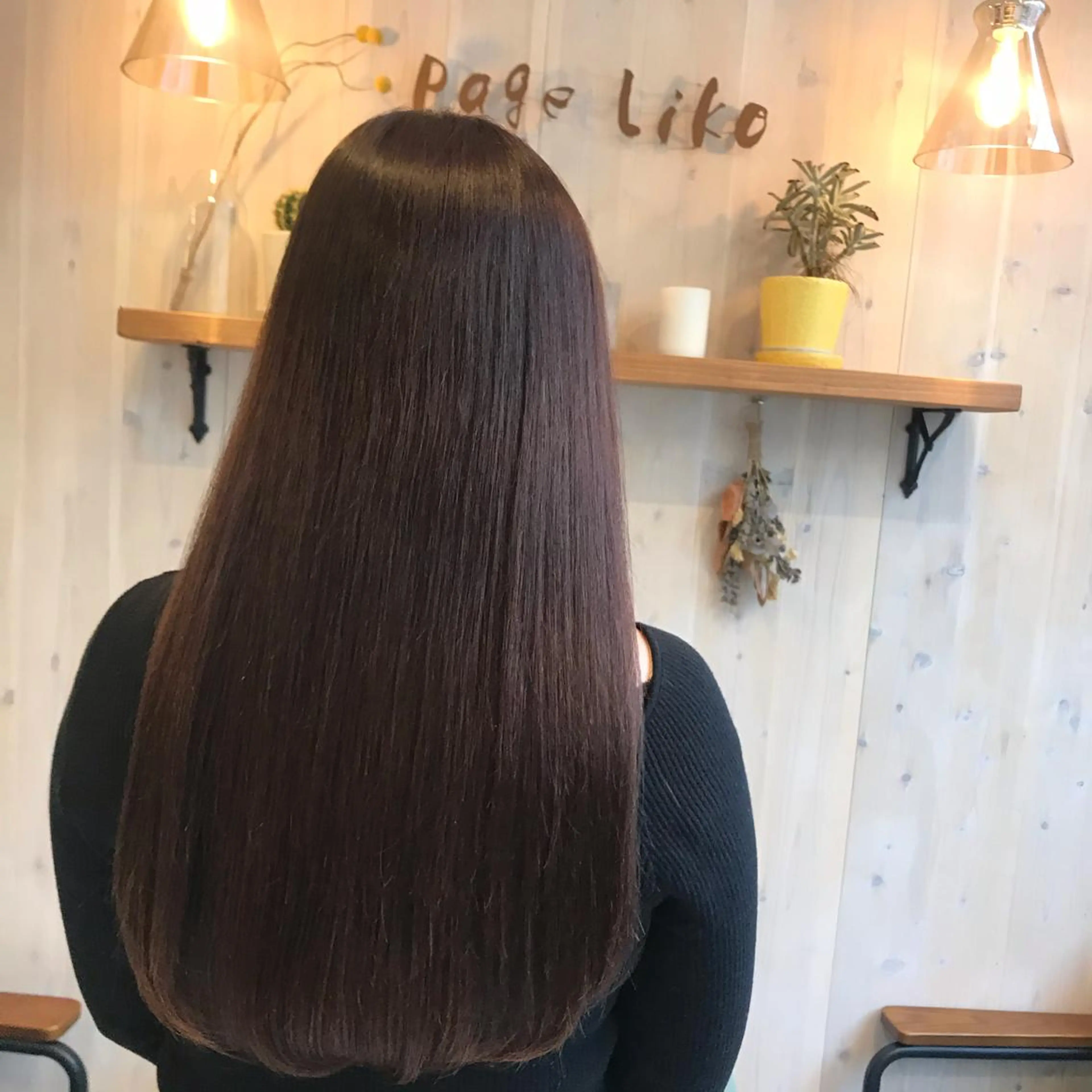 ロング カラー ブラウンカラー ピンクカラー ピンクブラウン 透明感カラー/ 寺田千雅子のヘアスタイル