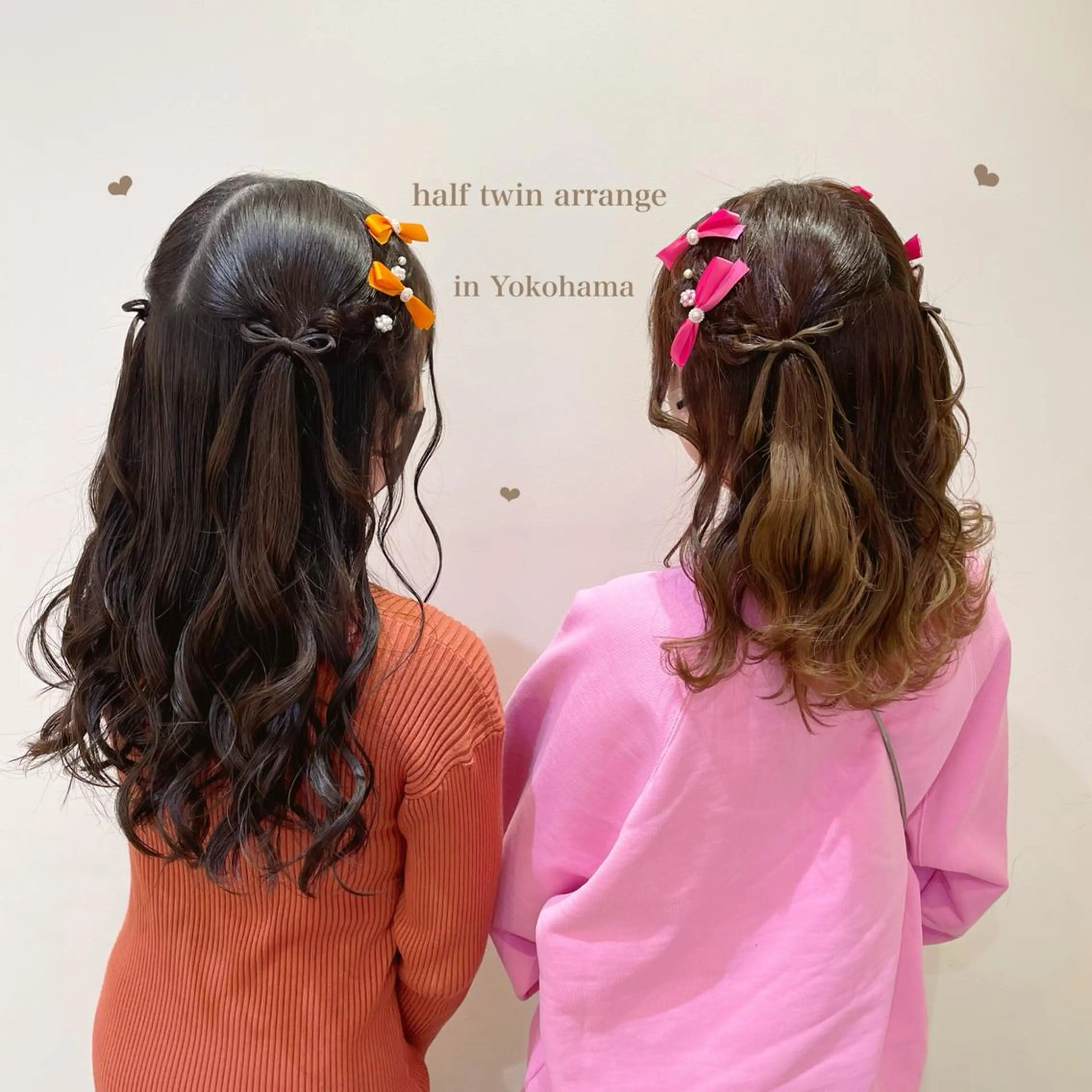 セミロング ヘアアレンジ エクステ/ハイトーン 🐏☁️miminaのヘアスタイル