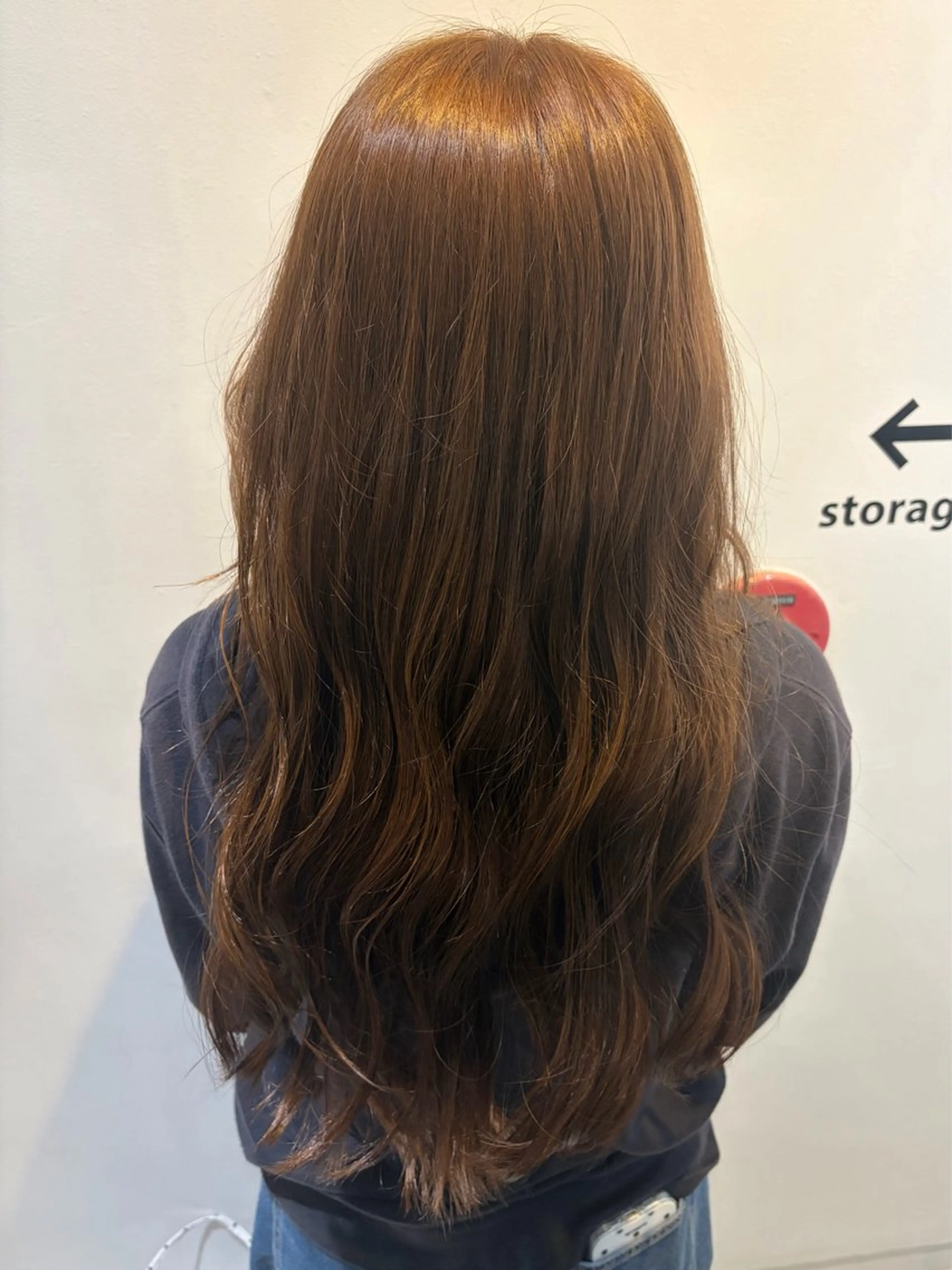 ロング カラー ブラウンカラー 透明感カラー ひがし うたのヘアスタイル