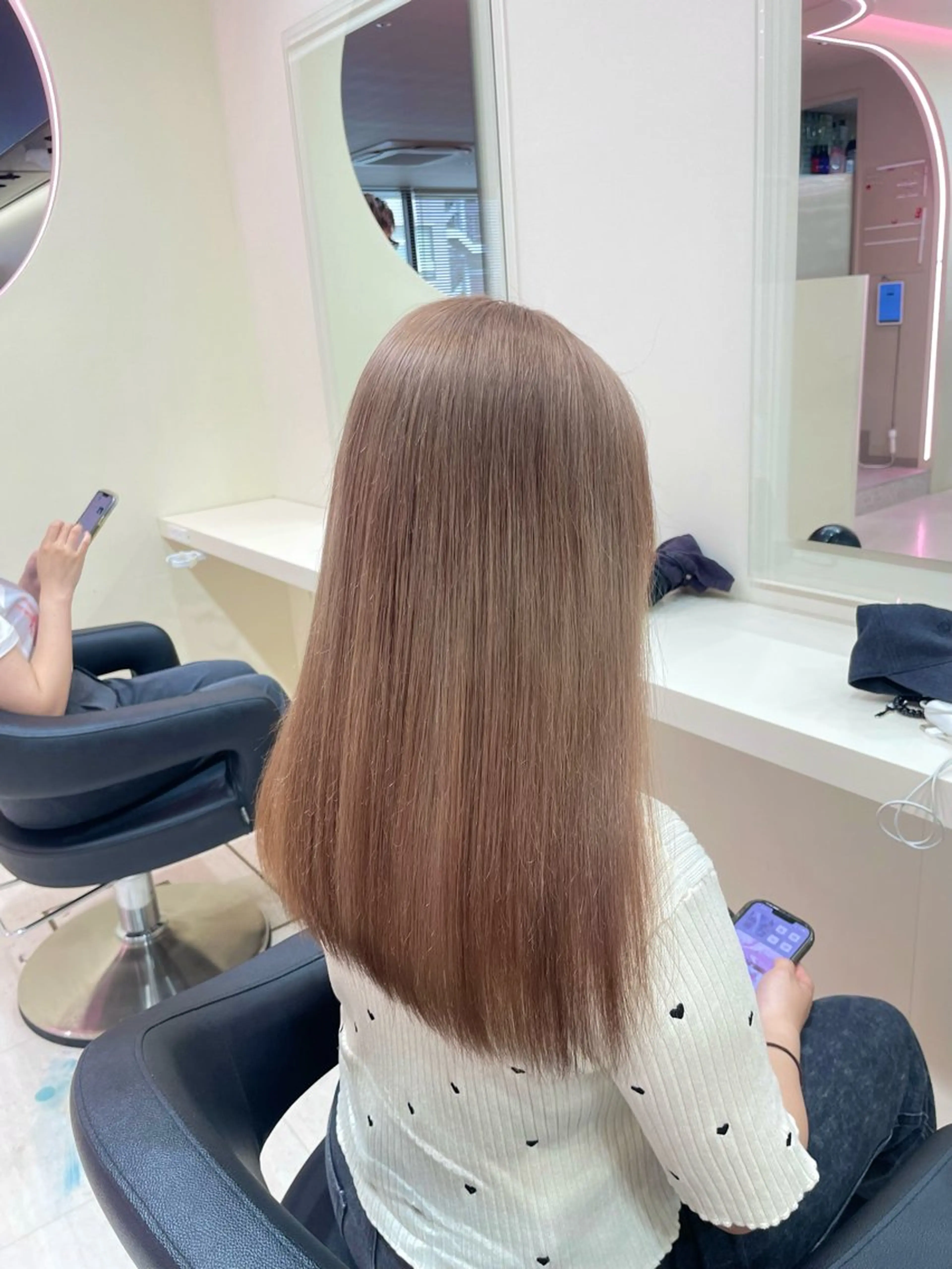 ロング カラー ヘアアレンジ 🎀 yuuka🎀のヘアスタイル