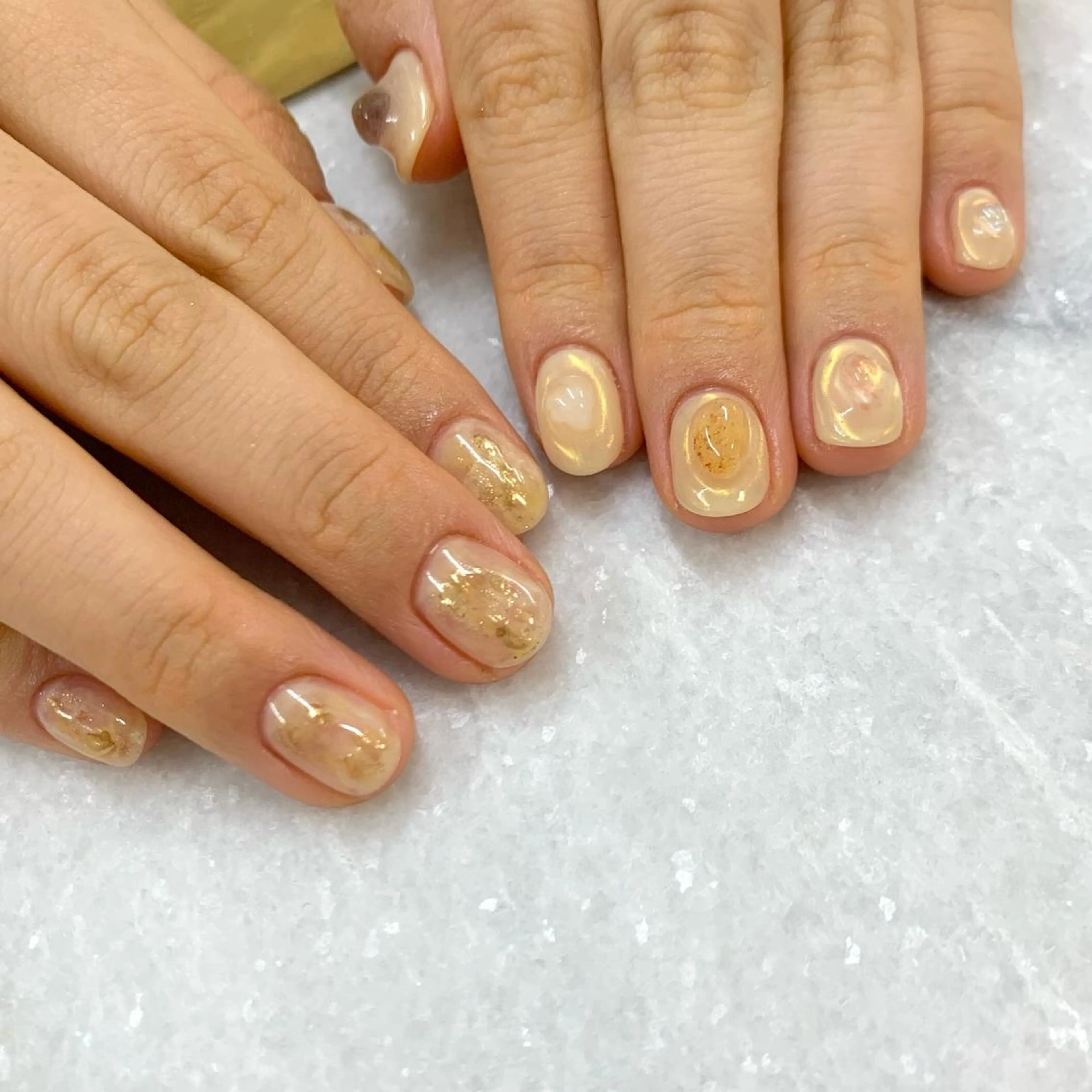 ネイル 新宿ニュアンスネイル makotoのネイルデザイン