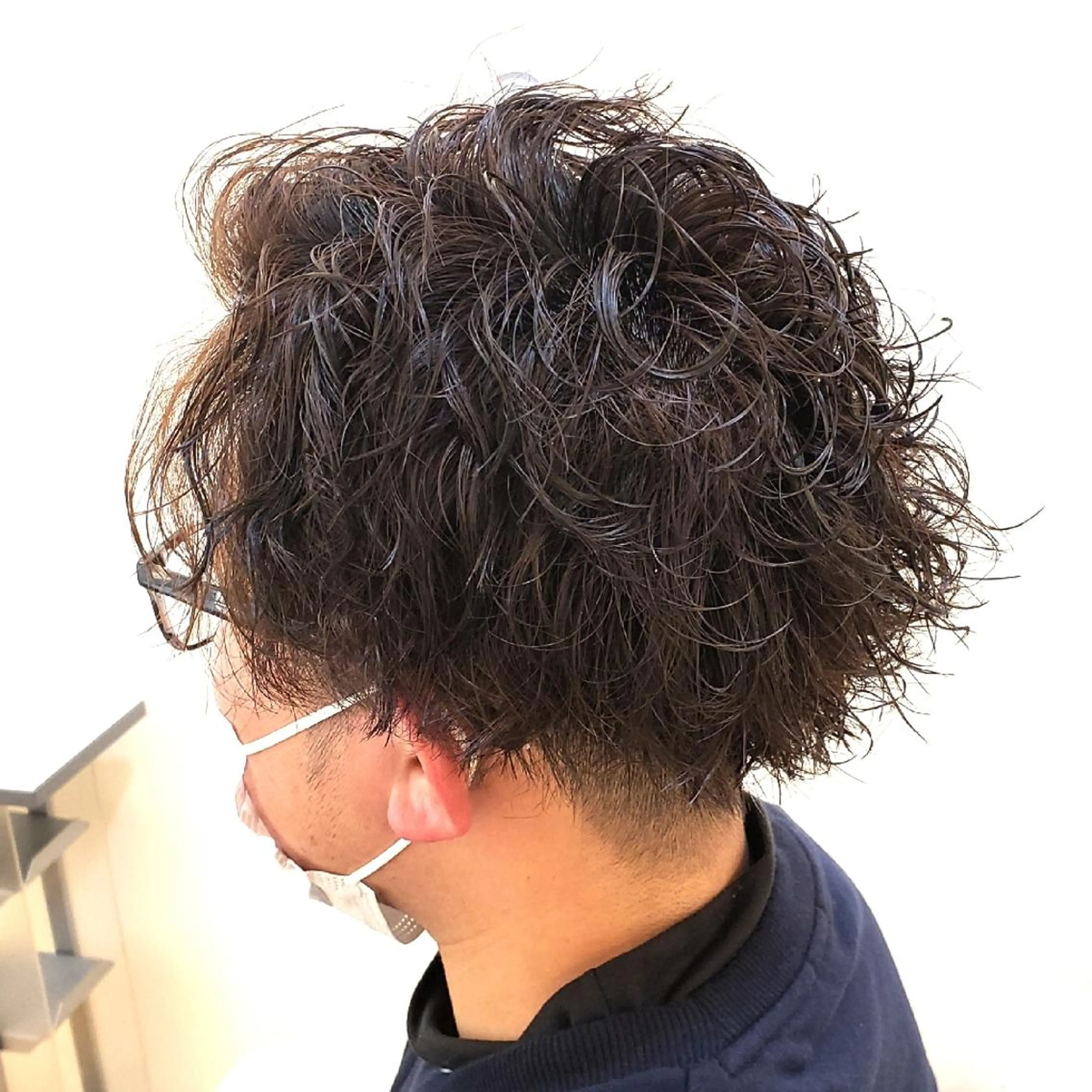 メンズ カット パーマ 【メンズ専門美容師】 栗原　球【きゅう】のヘアスタイル