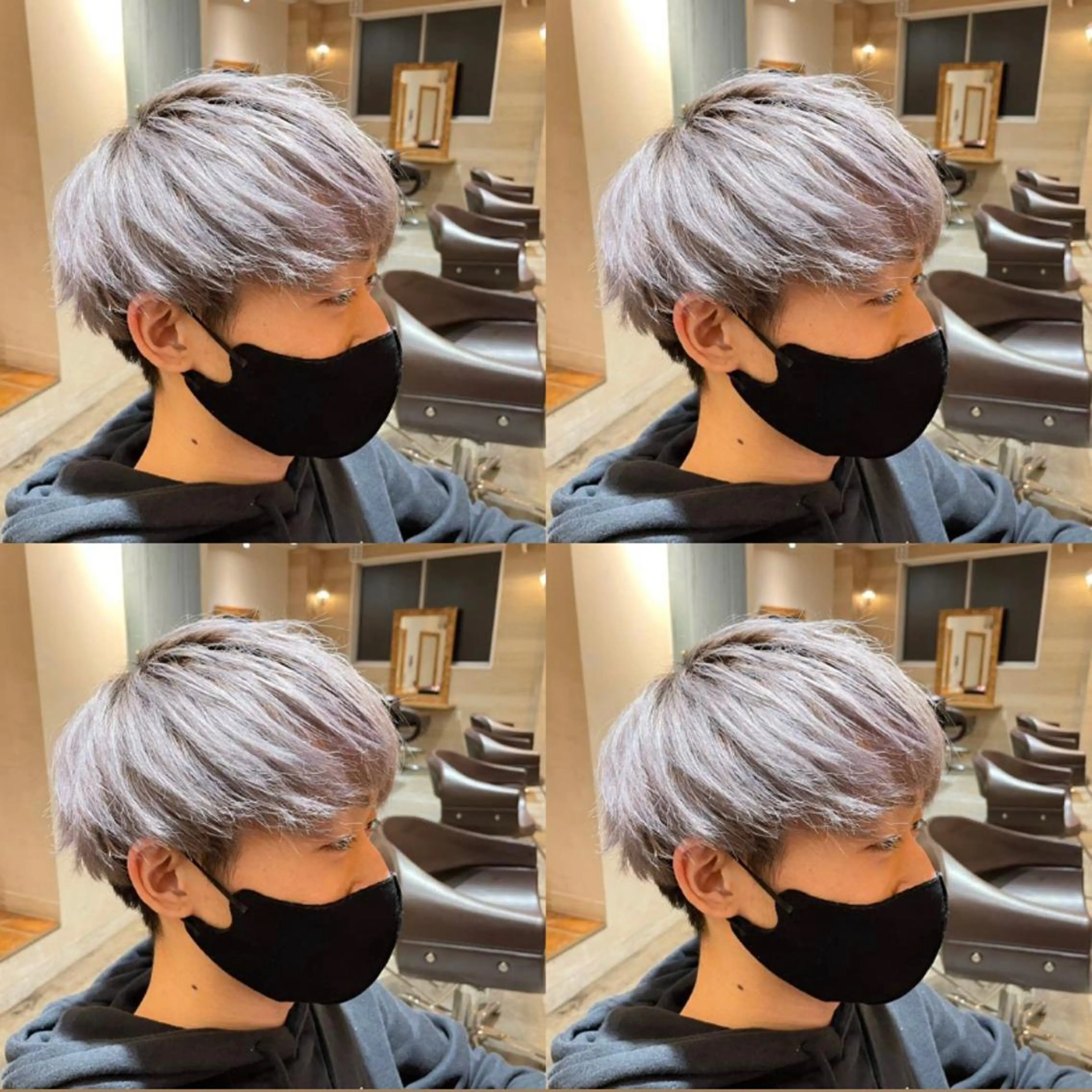 カラー メンズ カット パーマ トリートメント レイヤー×髪質改善 マネージャー安藤光司のヘアスタイル