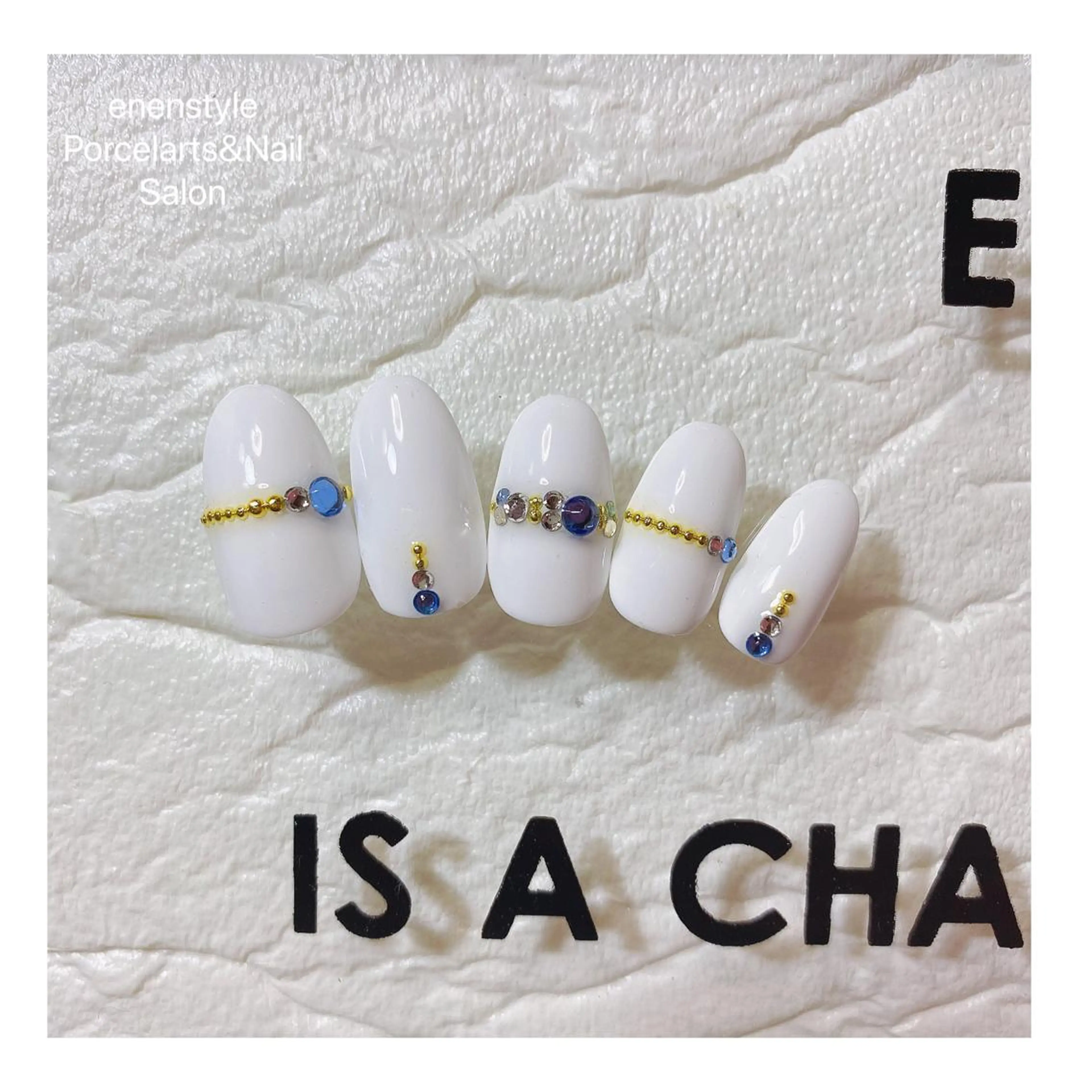 ミディアム ネイル ハンドネイル 👑enen style👑のネイルデザイン