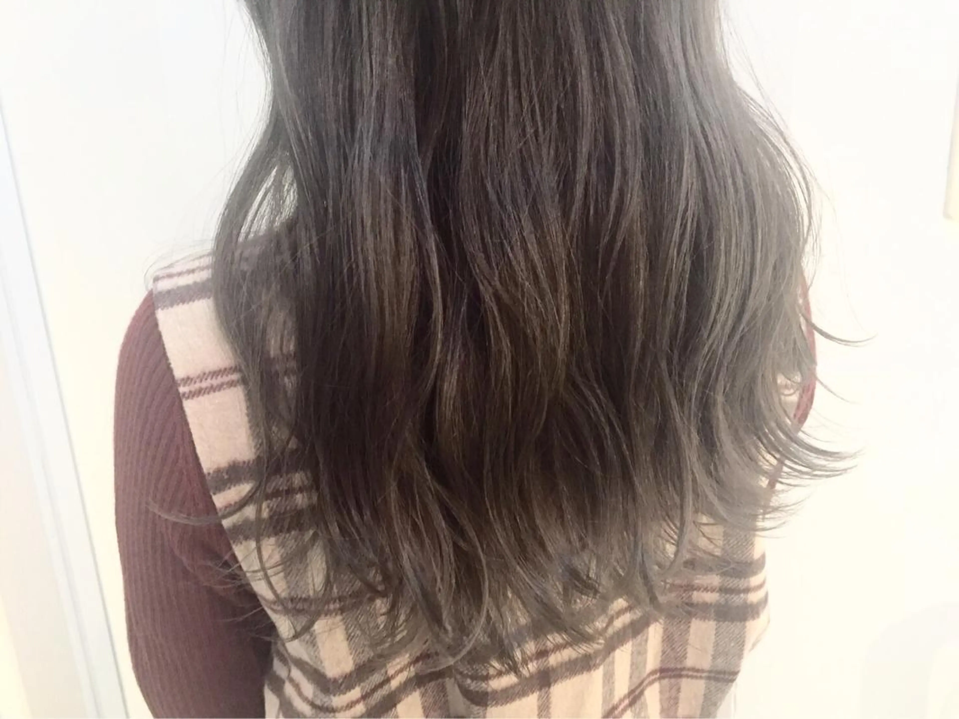 ミディアム カラー グレージュ 半個室女性salon 🩰Natsumiのヘアスタイル