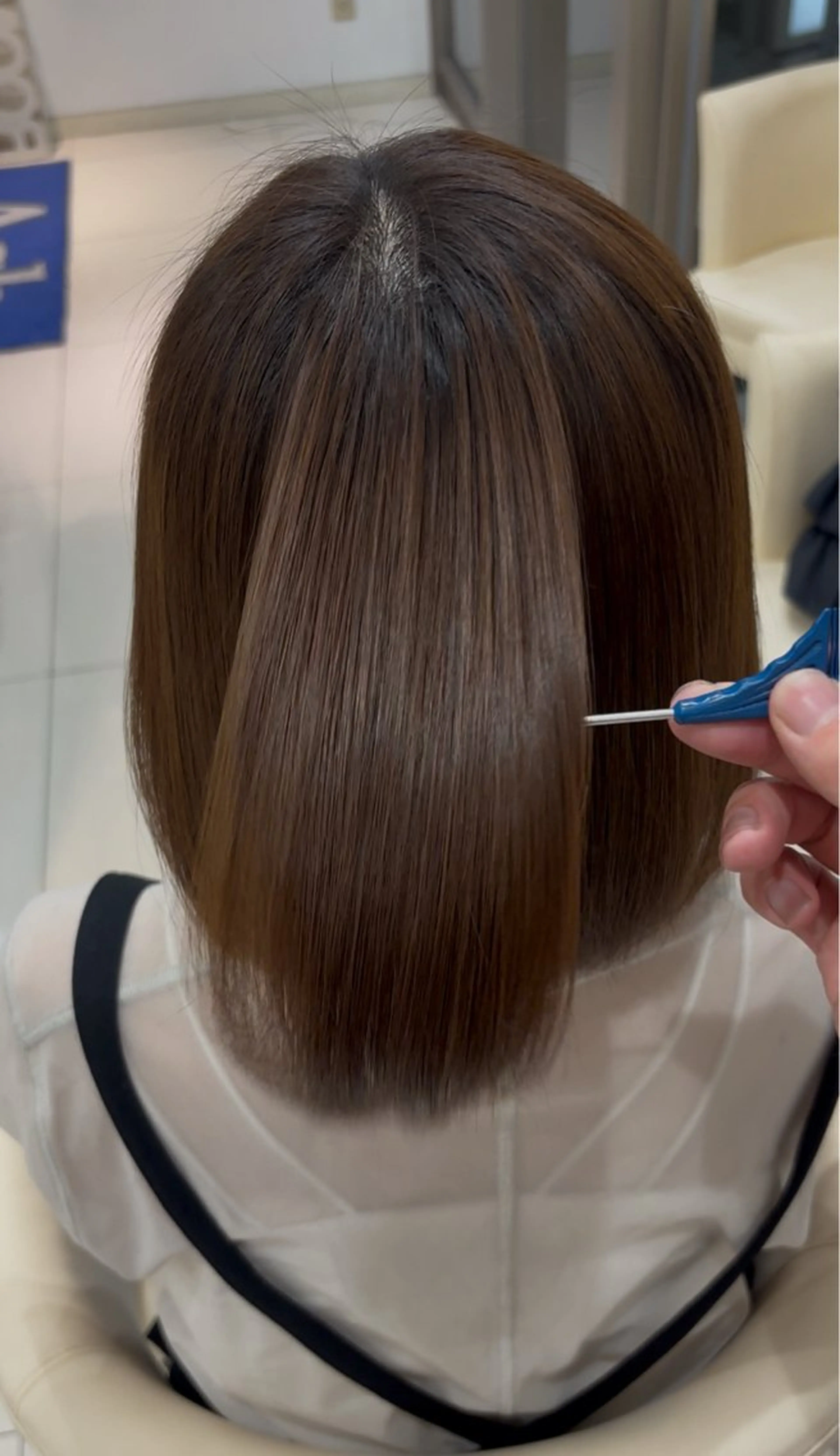 ショート カラー 💎透明感🫧 カラー/とわ💎のヘアスタイル