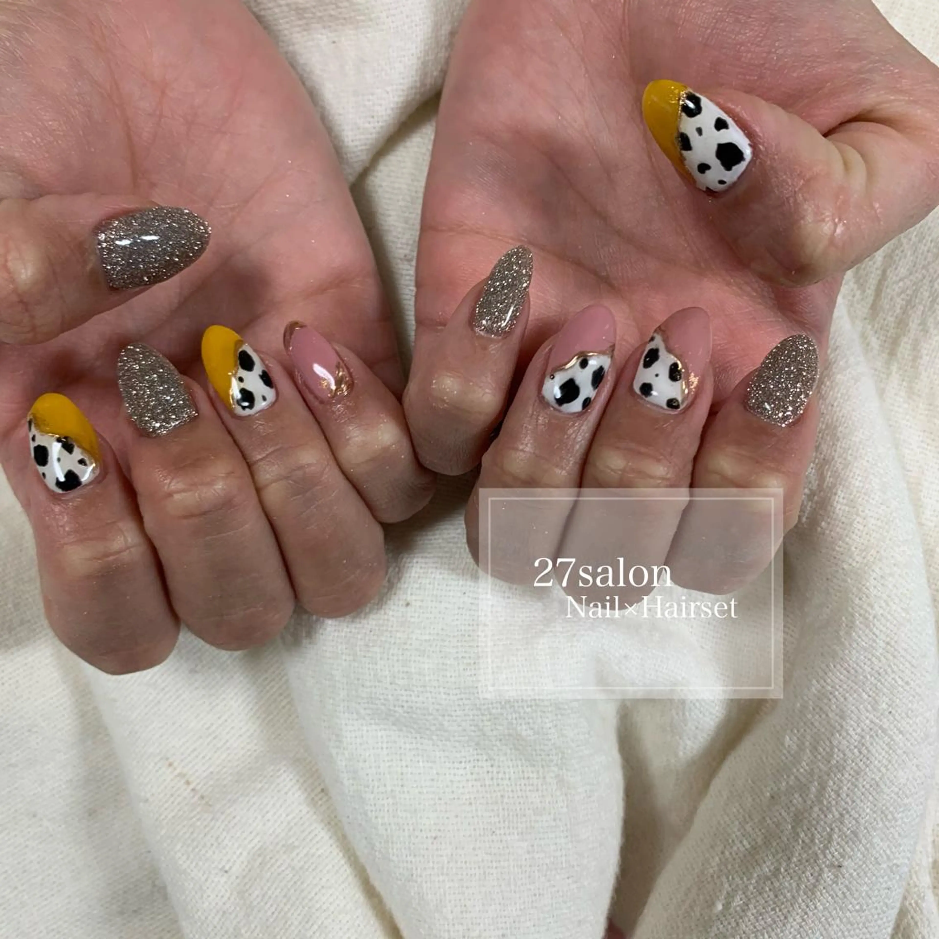 ネイル フラッシュネイル 27salon yuinaのネイルデザイン