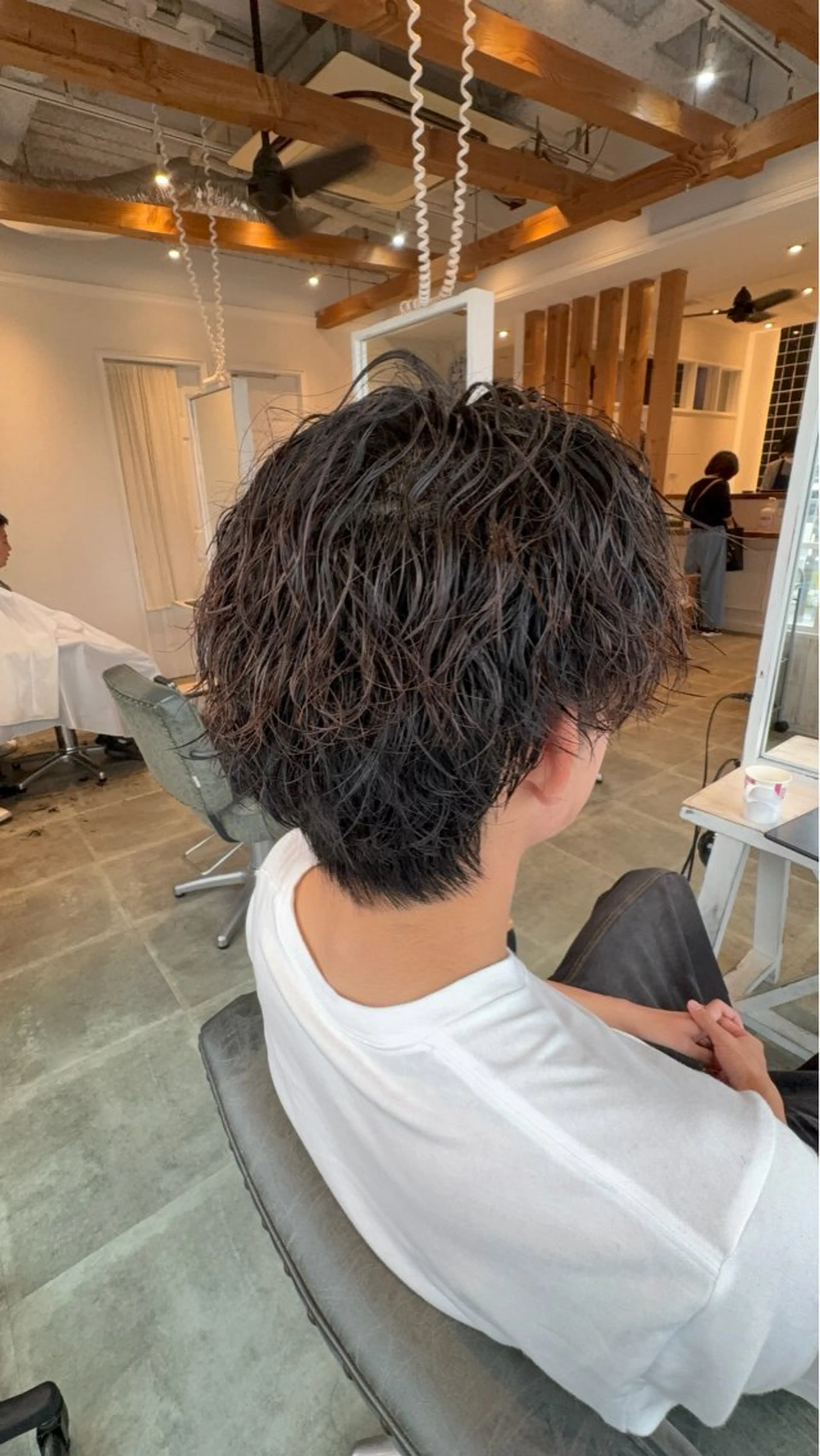 1日3名限定men's限定カット&頭皮ケアベッドスパの写真