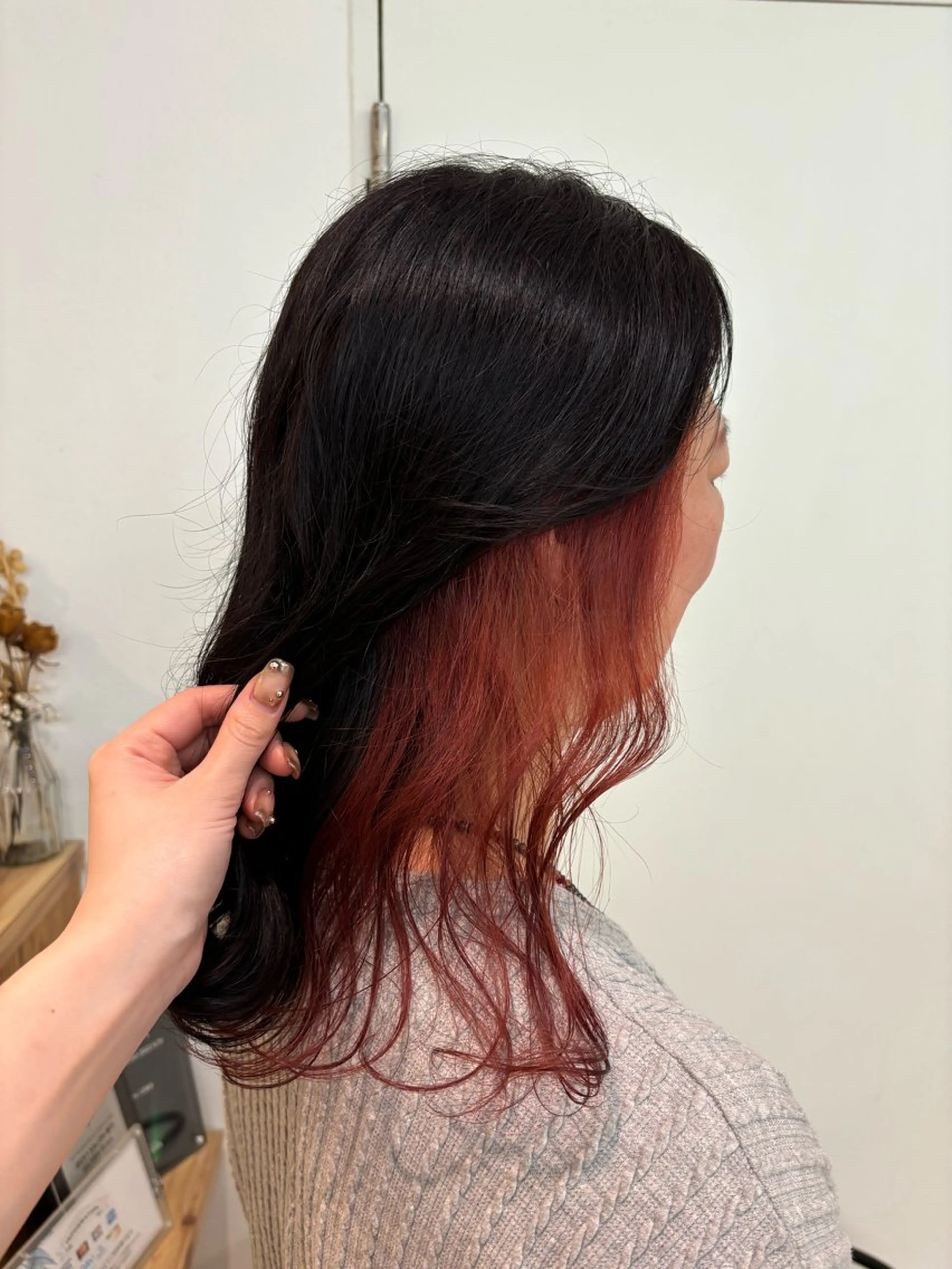 ミディアム 室谷 ゆりあのヘアスタイル