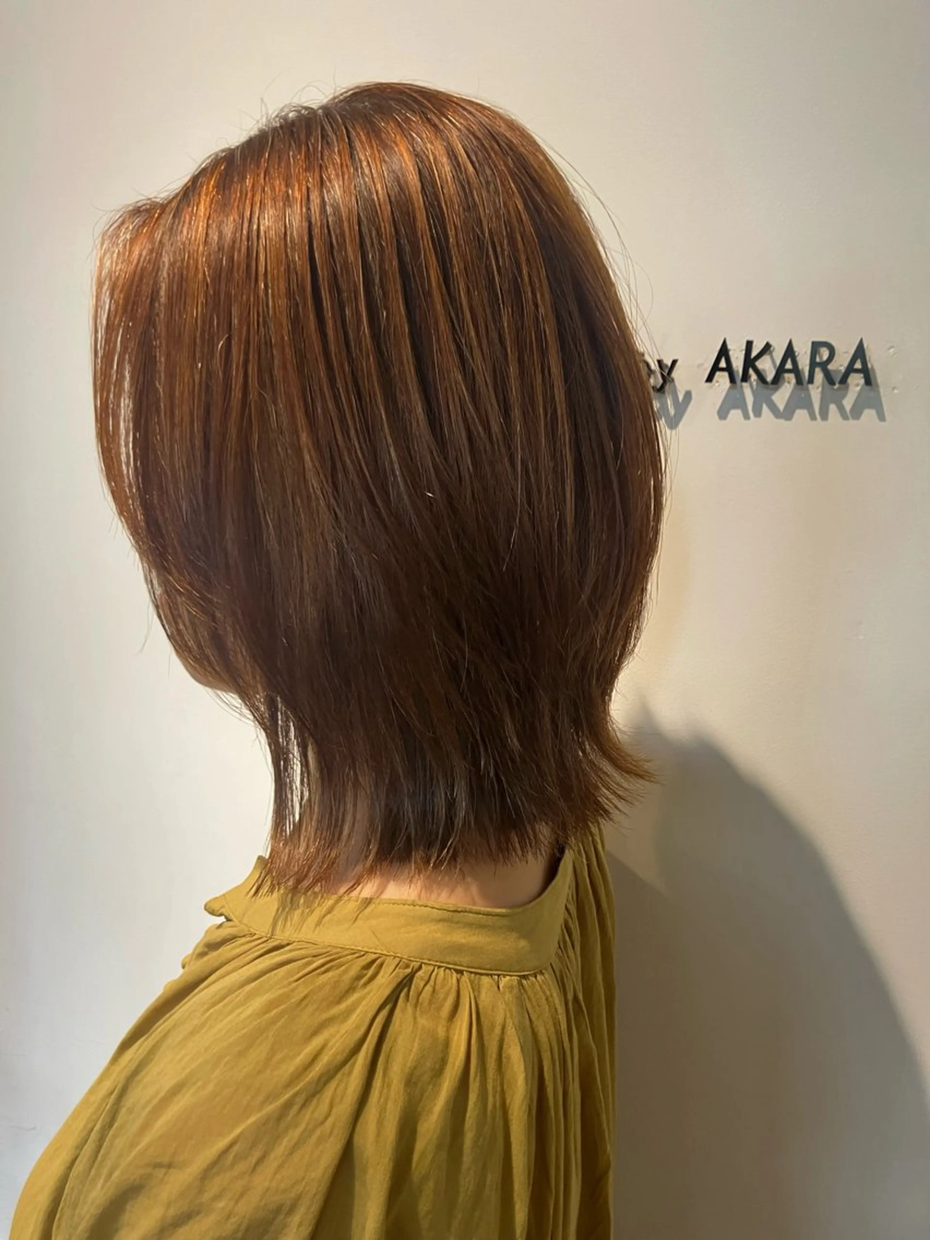 ミディアム ミディアムレイヤー レイヤーカット trife by  AKARA所属・trife美容師 KAZUMIのヘアスタイル