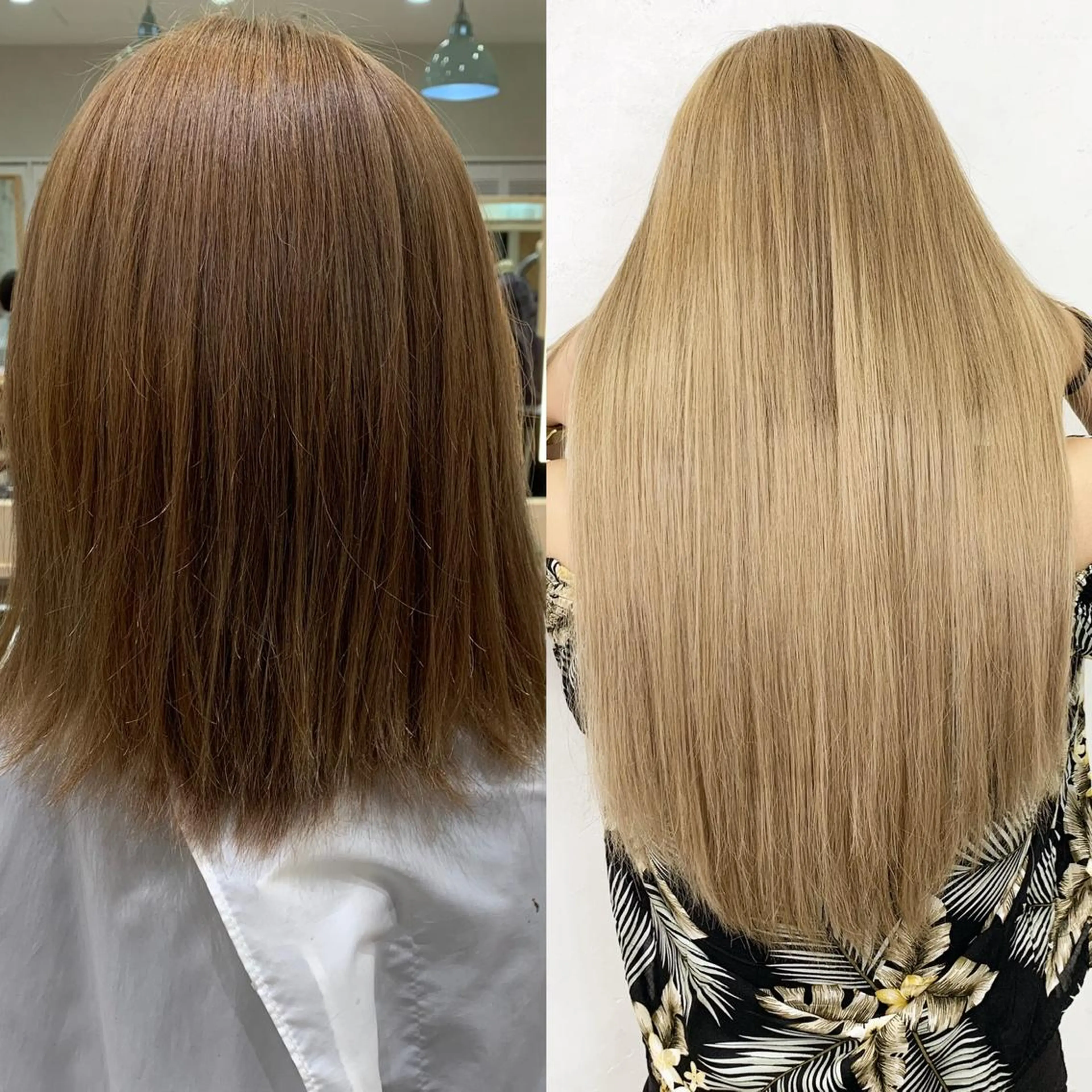 ロング カラー ヘアアレンジ ヘアカラー エクステ TATSUYA アートディレクターのヘアスタイル