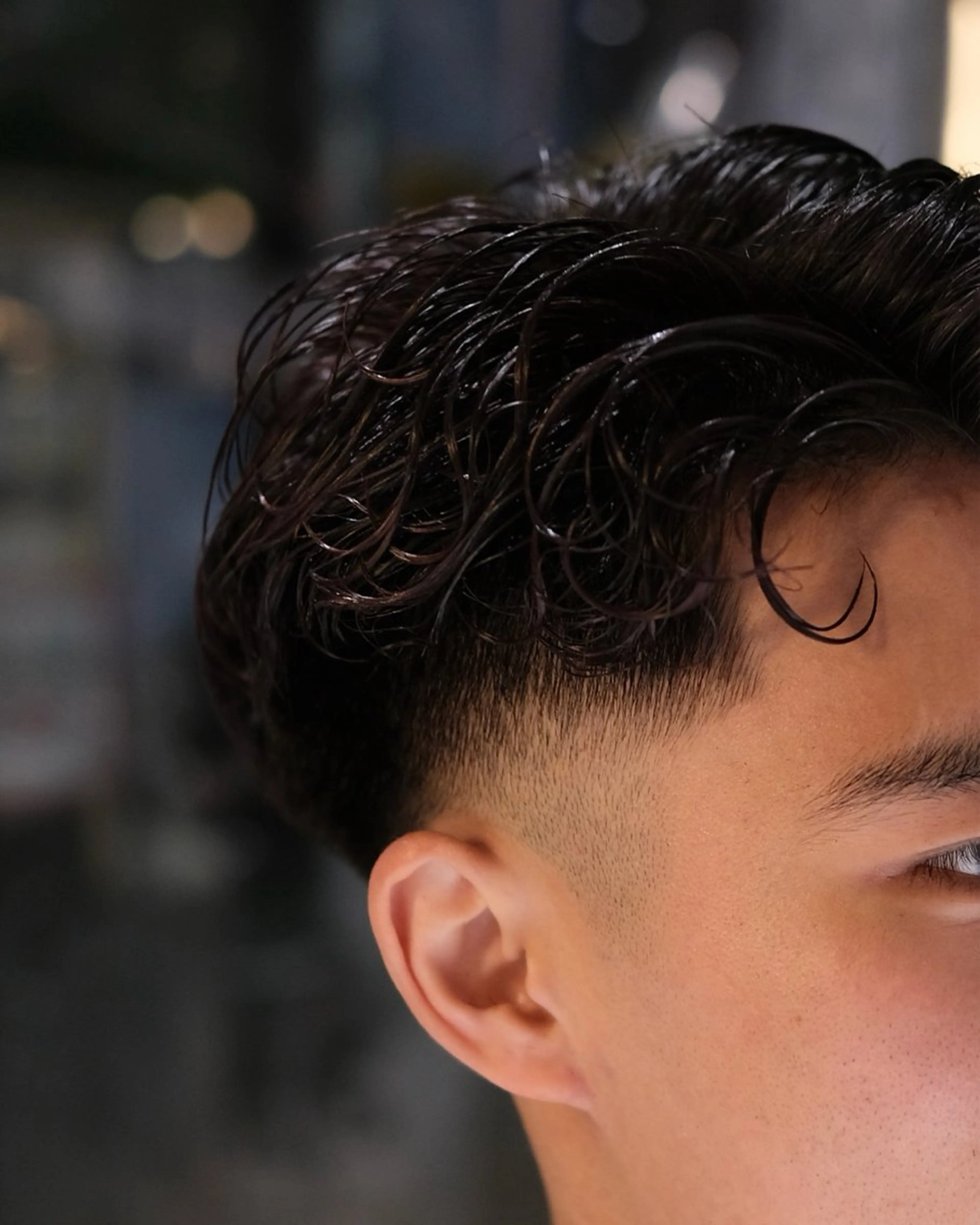 ショート パーマ メンズ GAKU /フェード /メンズ/難波のヘアスタイル