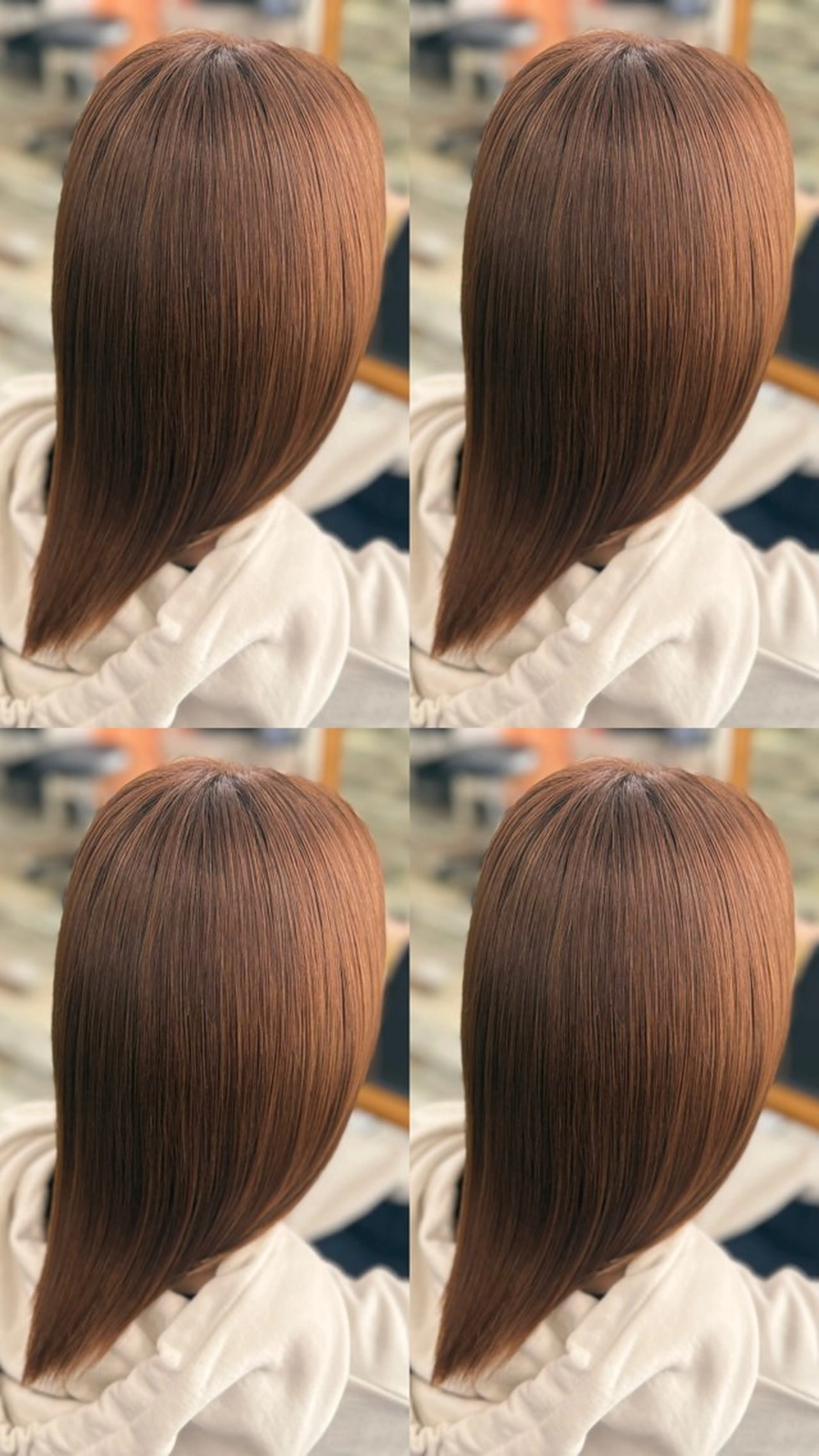 ミディアム カット トリートメント 髪質改善🪽 森川☜ ☜ のヘアスタイル