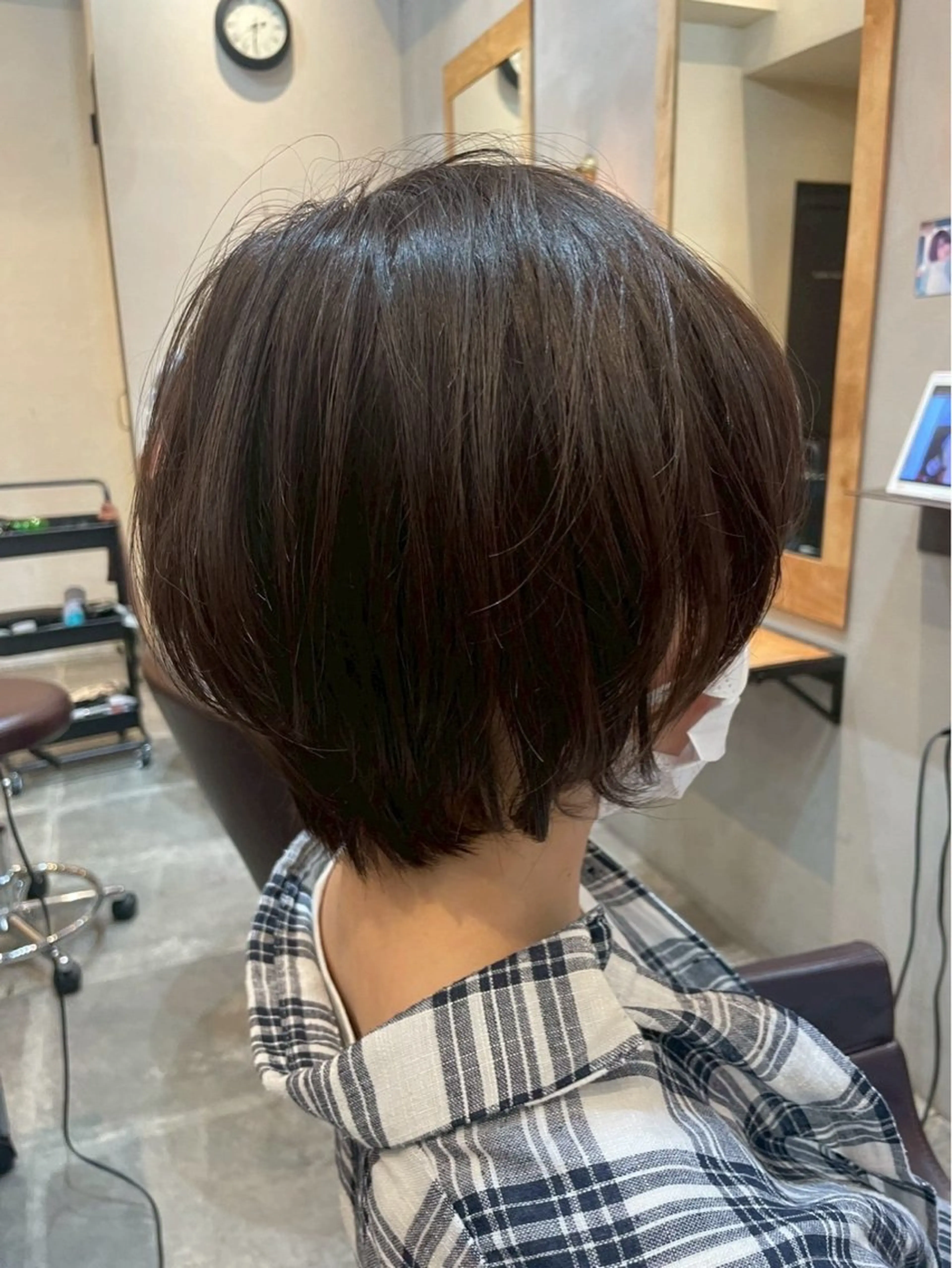 ショート ショートヘア 《PARAGO緑橋》 内田美結のヘアスタイル