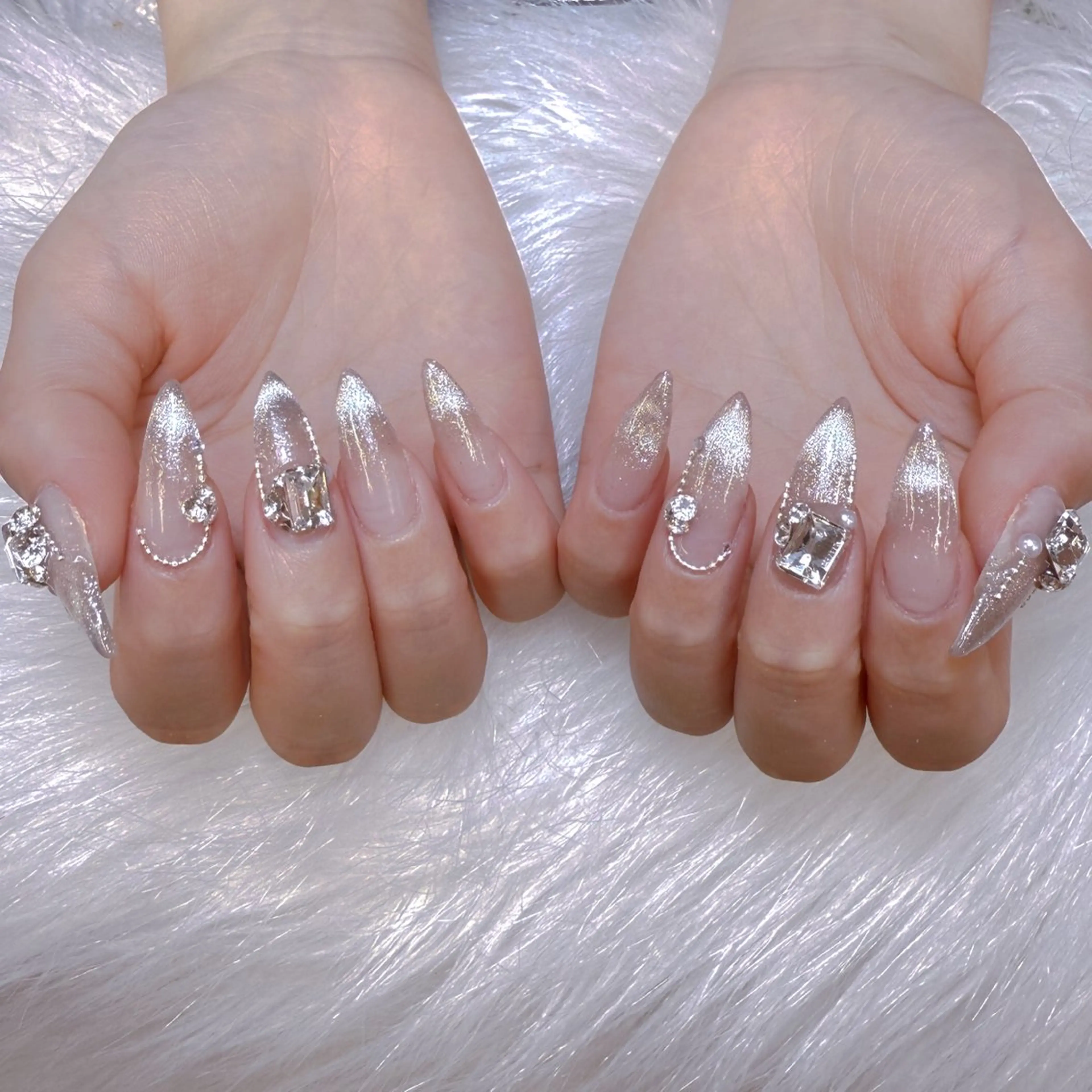 ネイル ANH ゴテゴテネイルのネイルデザイン