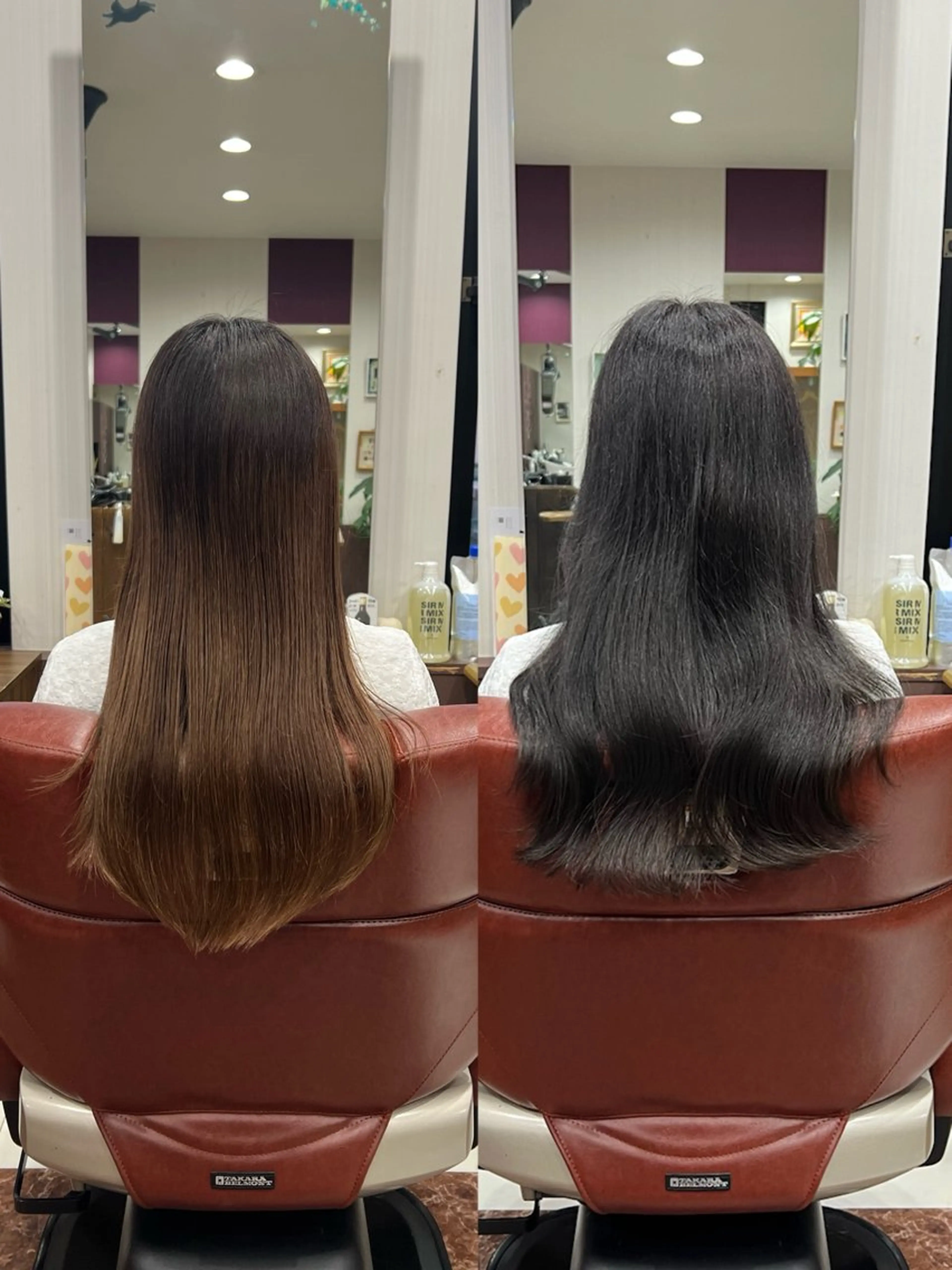 ロング カラー グレージュ ラベンダーカラー ラベンダーグレージュ ラベンダーグレー 髪質改善 ヘアカラー トリートメント sir mix所属・藤田 竜成のヘアスタイル