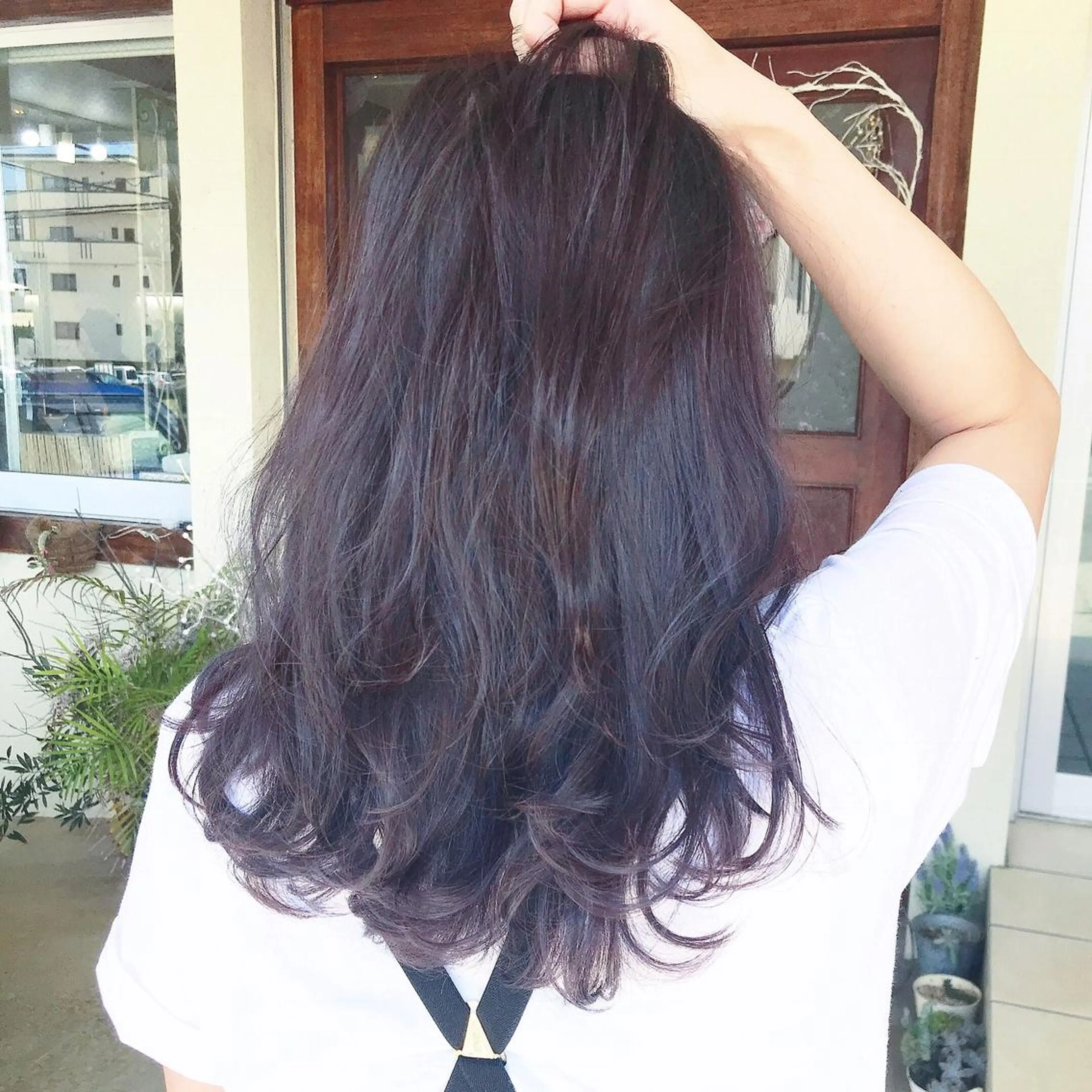 ミディアム カット ヘアカラー トリートメント grand juteのヘアスタイル