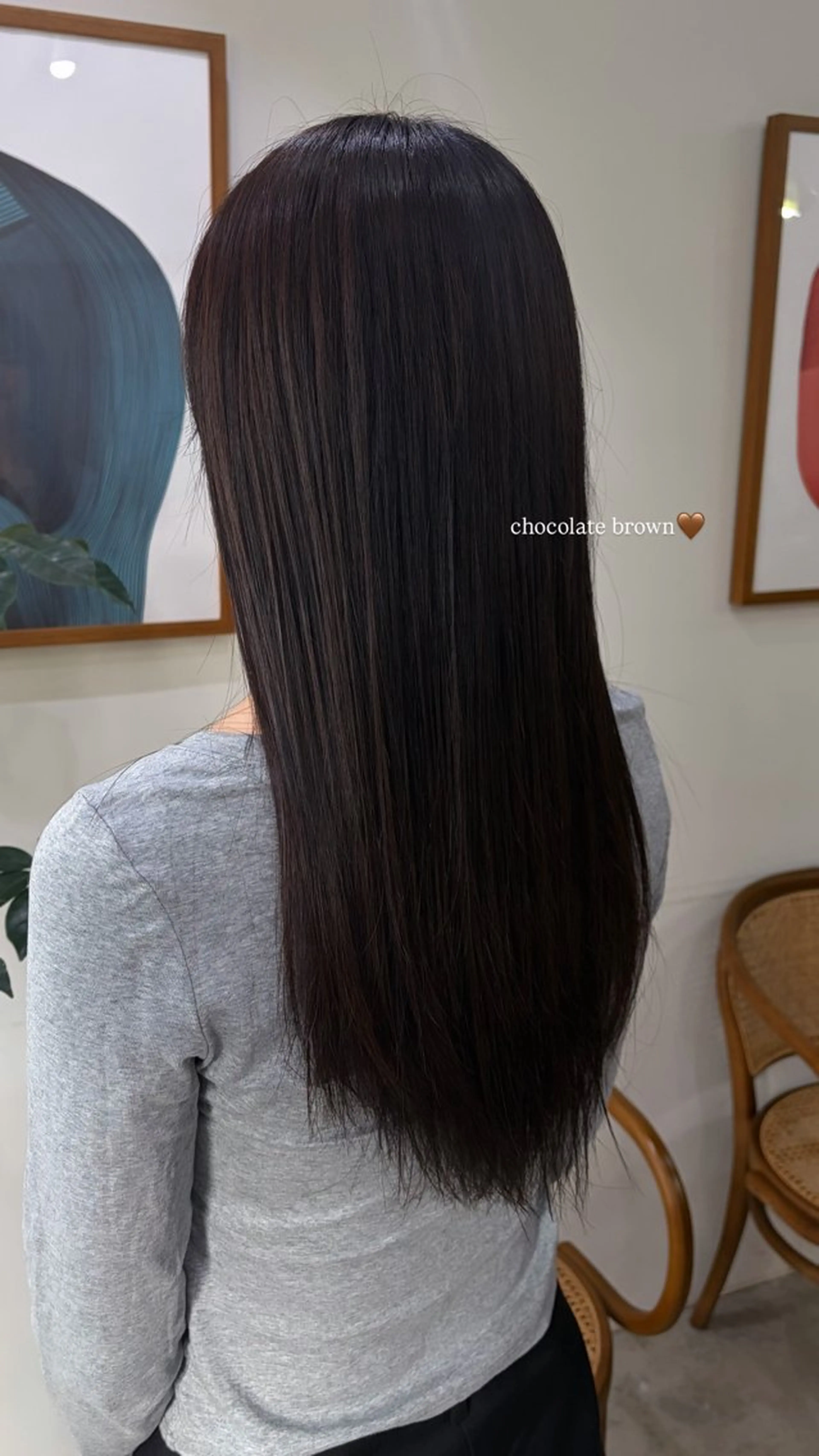 カラー ブラウンカラー 透明感カラー ヘアカラー honoka uemuraのヘアスタイル