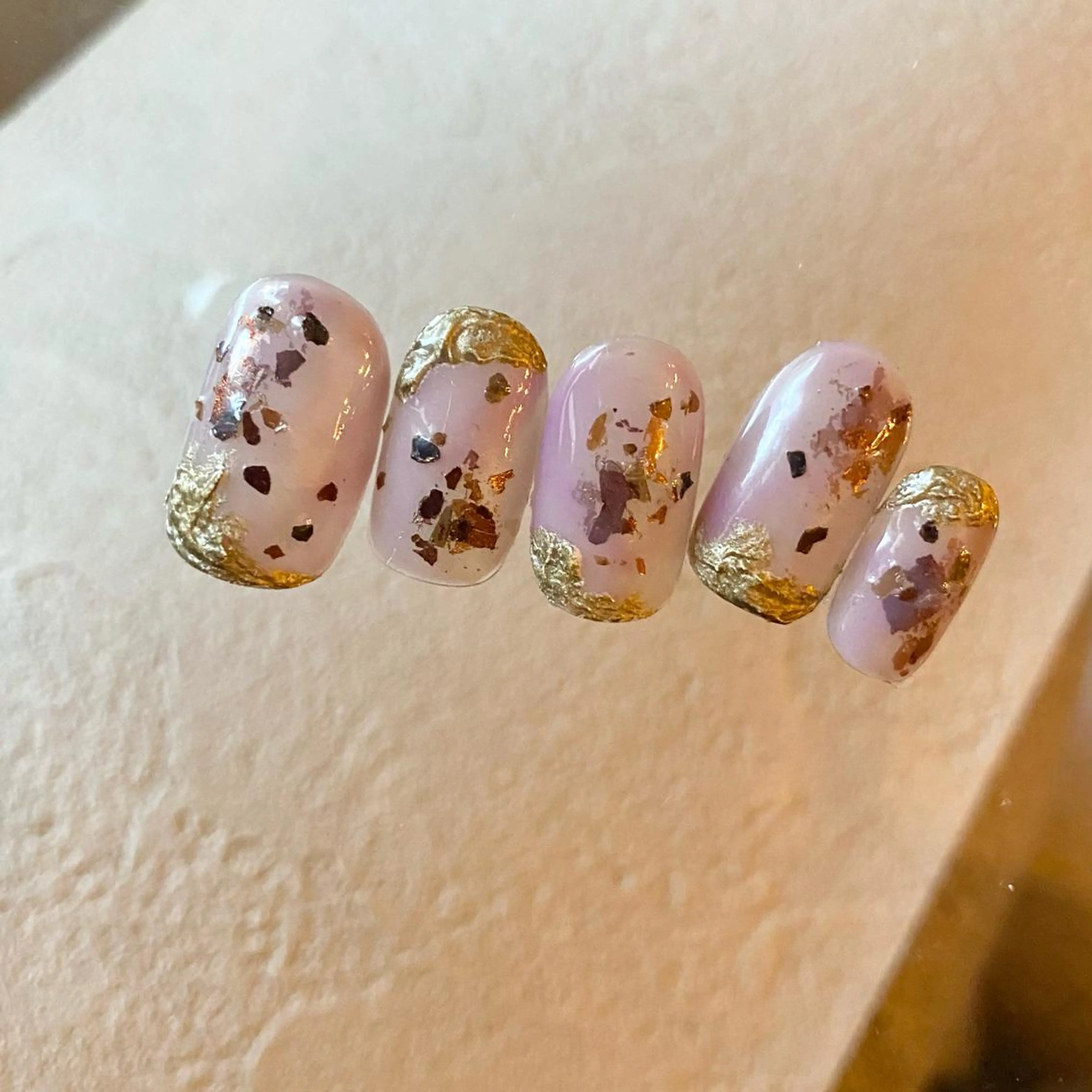 ネイル アートネイル フットネイル ニュアンスネイル 冬ネイル 山田 貴子のネイルデザイン