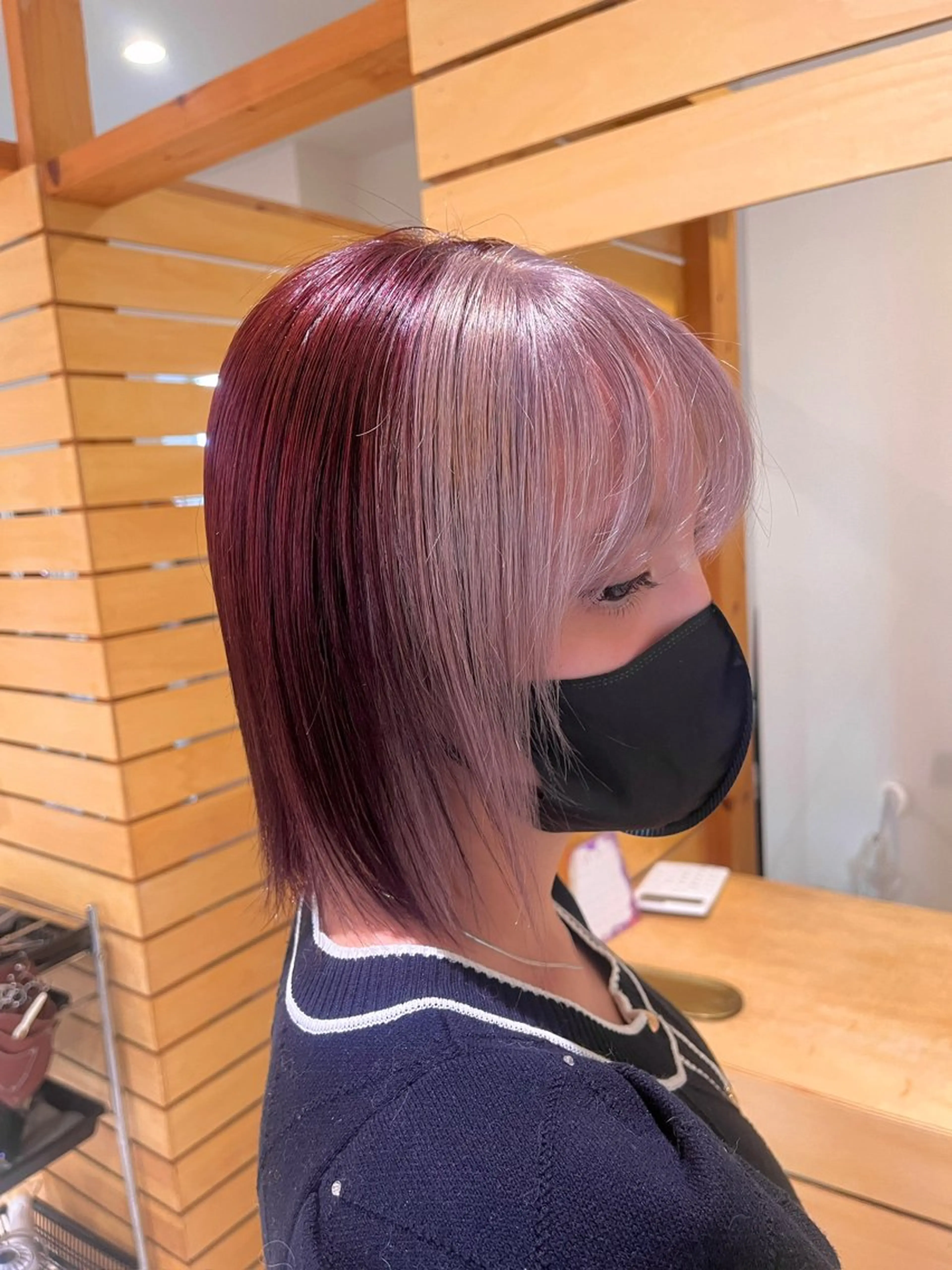 ショート カラー ブリーチ ヘアカラー トリートメント ✨髪質改善🎨 杉本賢人のヘアスタイル