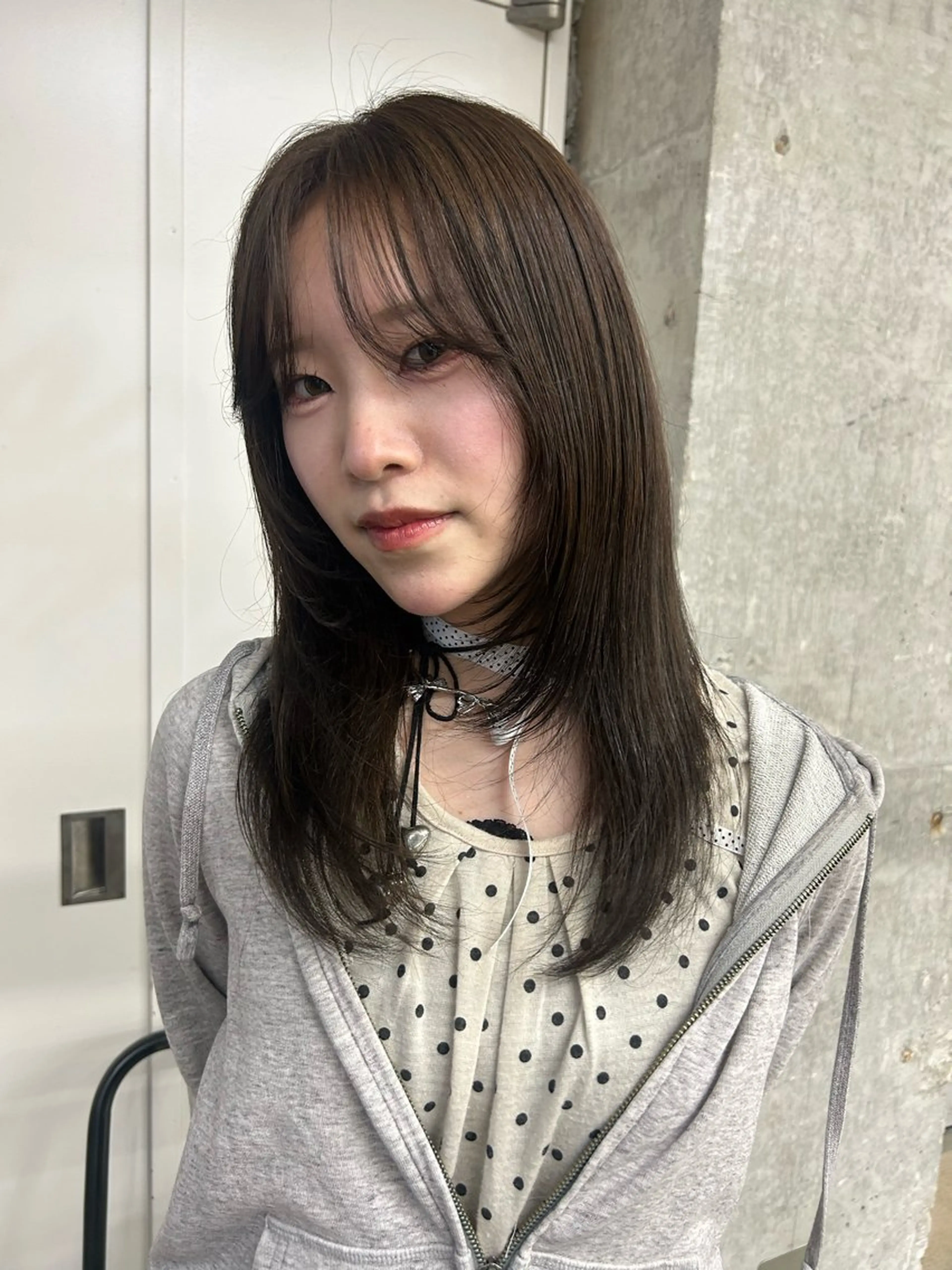 ロング ヘアカラー 伊藤ほのか/パーマ /酸性ストレートのヘアスタイル