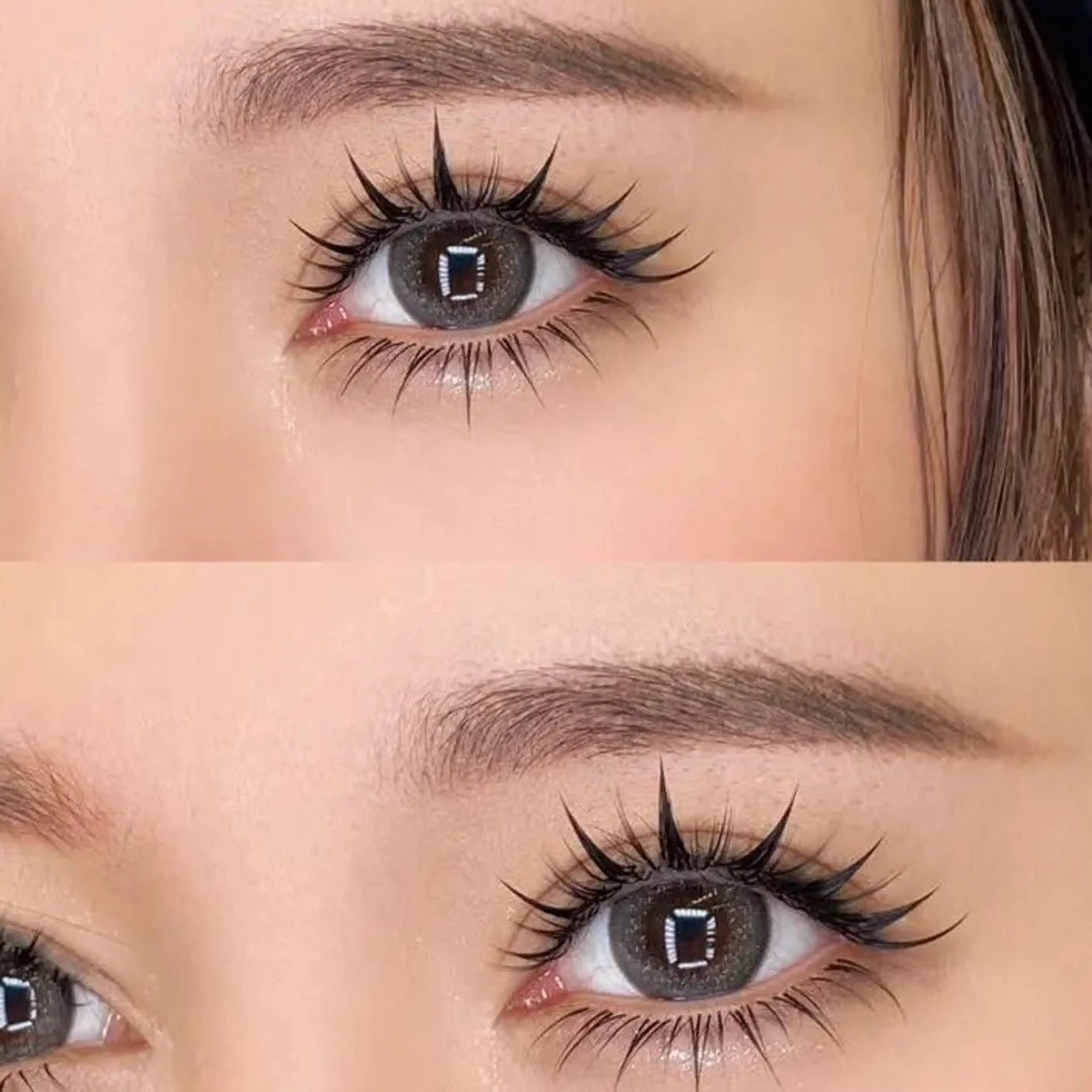 マツエク・マツパ 束感まつ毛 カラーマツエク フラットラッシュ パリジェンヌラッシュリフト まつげパーマ ミユ 横浜のマツエク・マツパデザイン