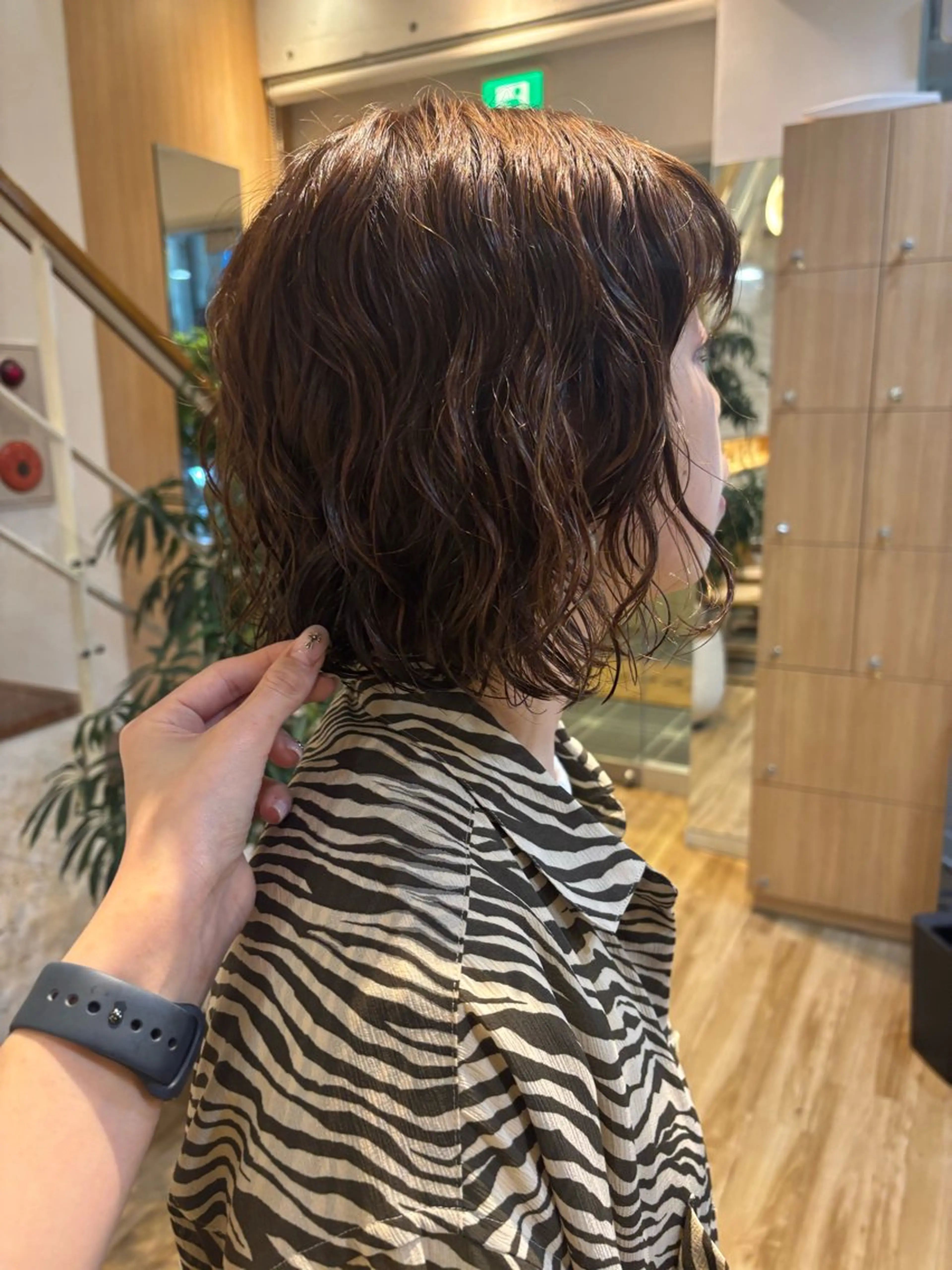 ショート パーマ 池田理紗/ bob/メンズカットのヘアスタイル